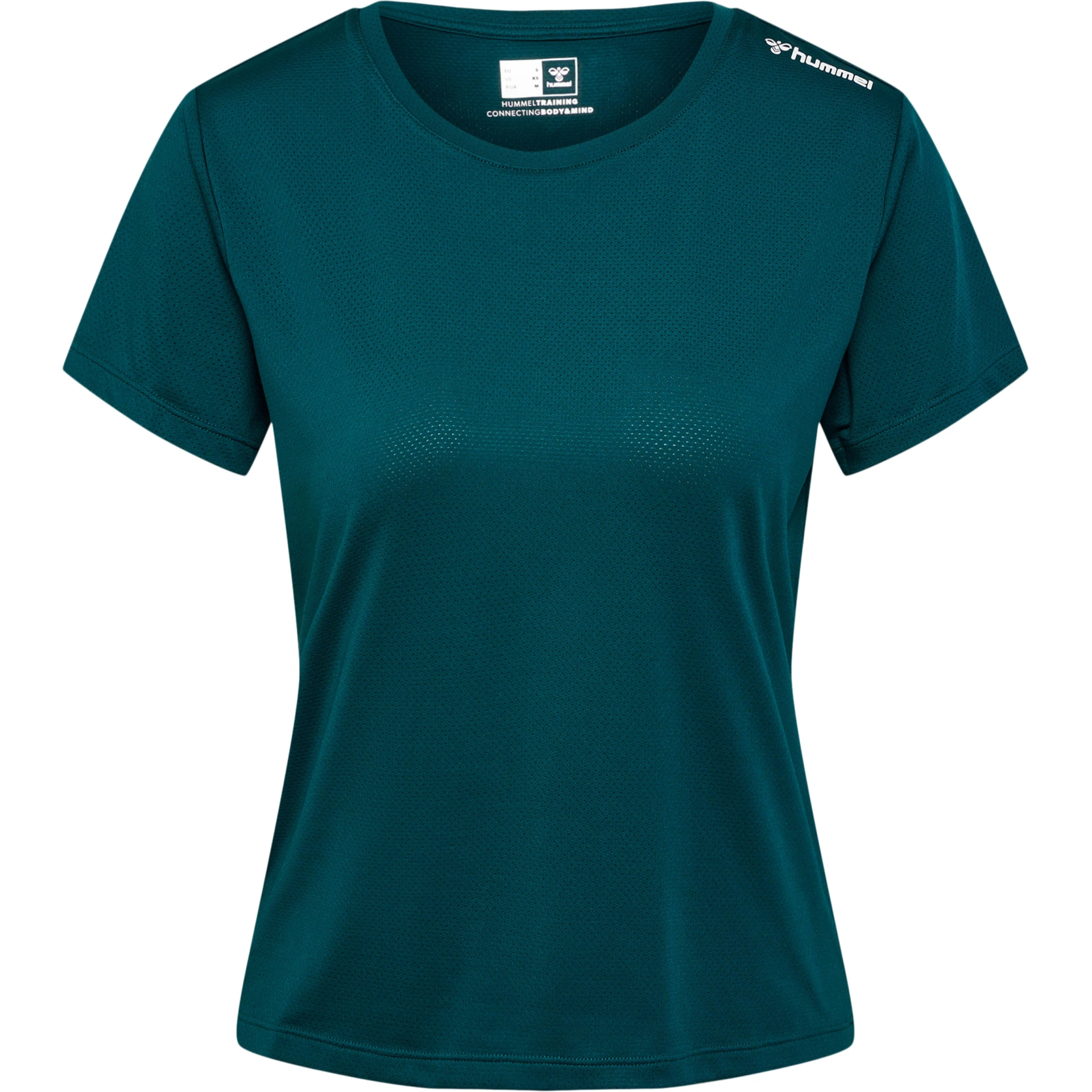 HUMMEL hmlMT_AURA_MESH_T_SHIRT_L_S___DEEP_TEAL___XS 223319 6470 DEEP TEAL