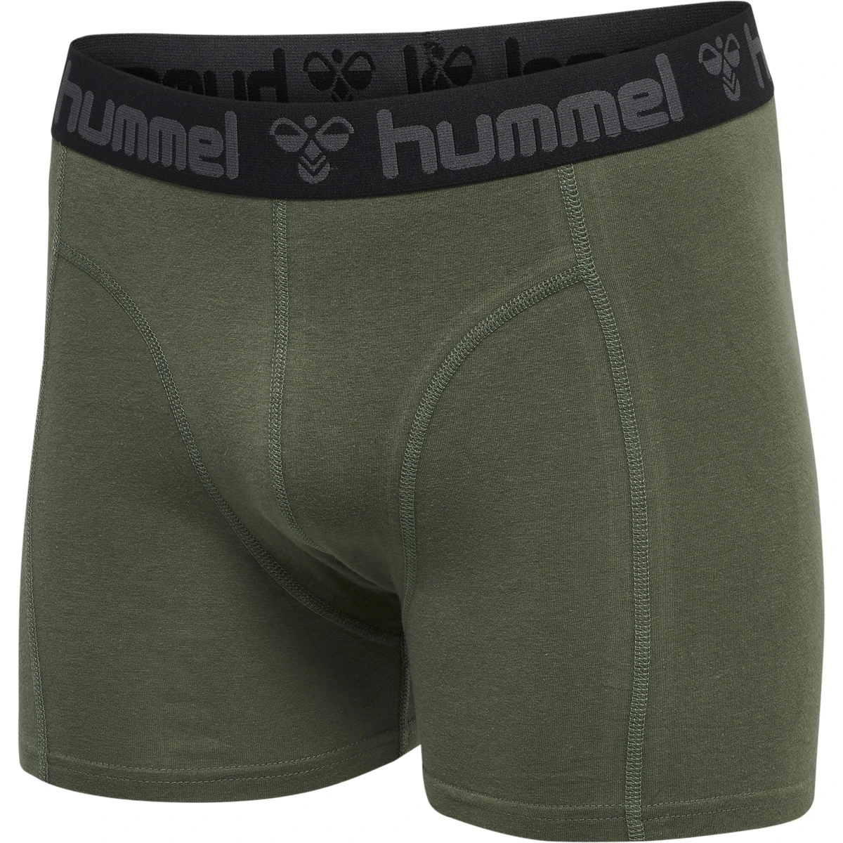 HUMMEL hmlMARSTON_4_PACK_BOXERS 215796 2206 BLACK/THYME