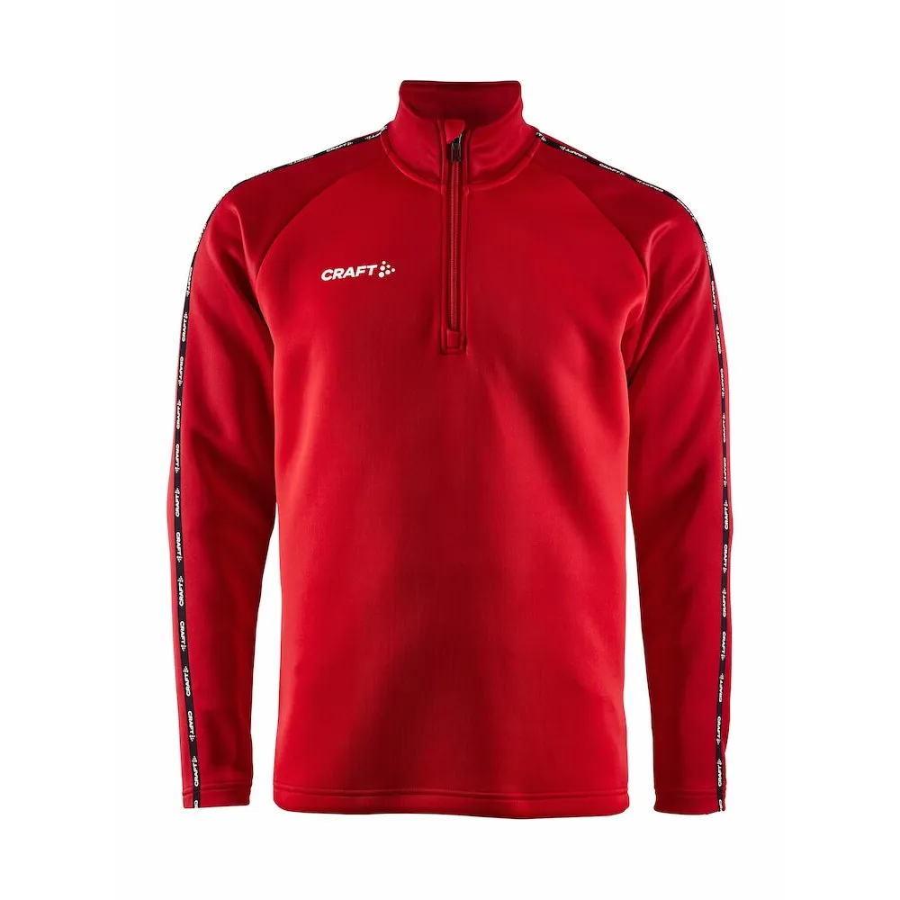 CRAFT Squad_20_Half_Zip_M 1912731 430476 Bright Red-Express