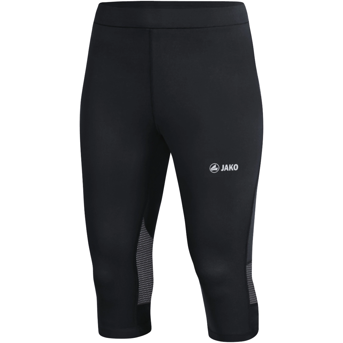 JAKO Running___Textil___Hosen_kurz_Run_Capri_Tight_20_Running 6726 08 schwarz