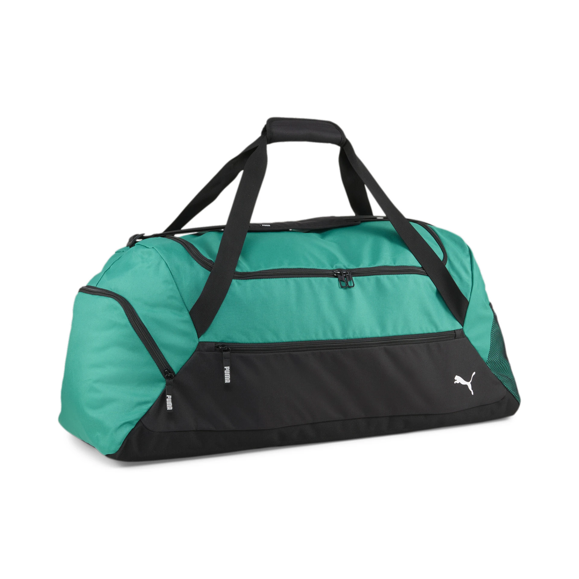 PUMA teamGOAL_Teambag_L 090234 004 SPORT GREEN-PUMA BLACK