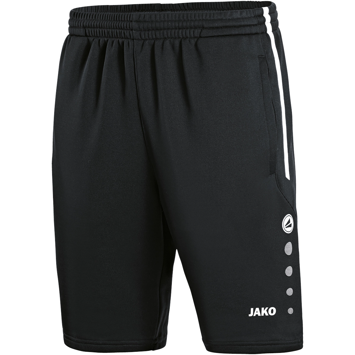 JAKO Kinder_Trainingsshort_Active 8595K 08 schwarz/weiß