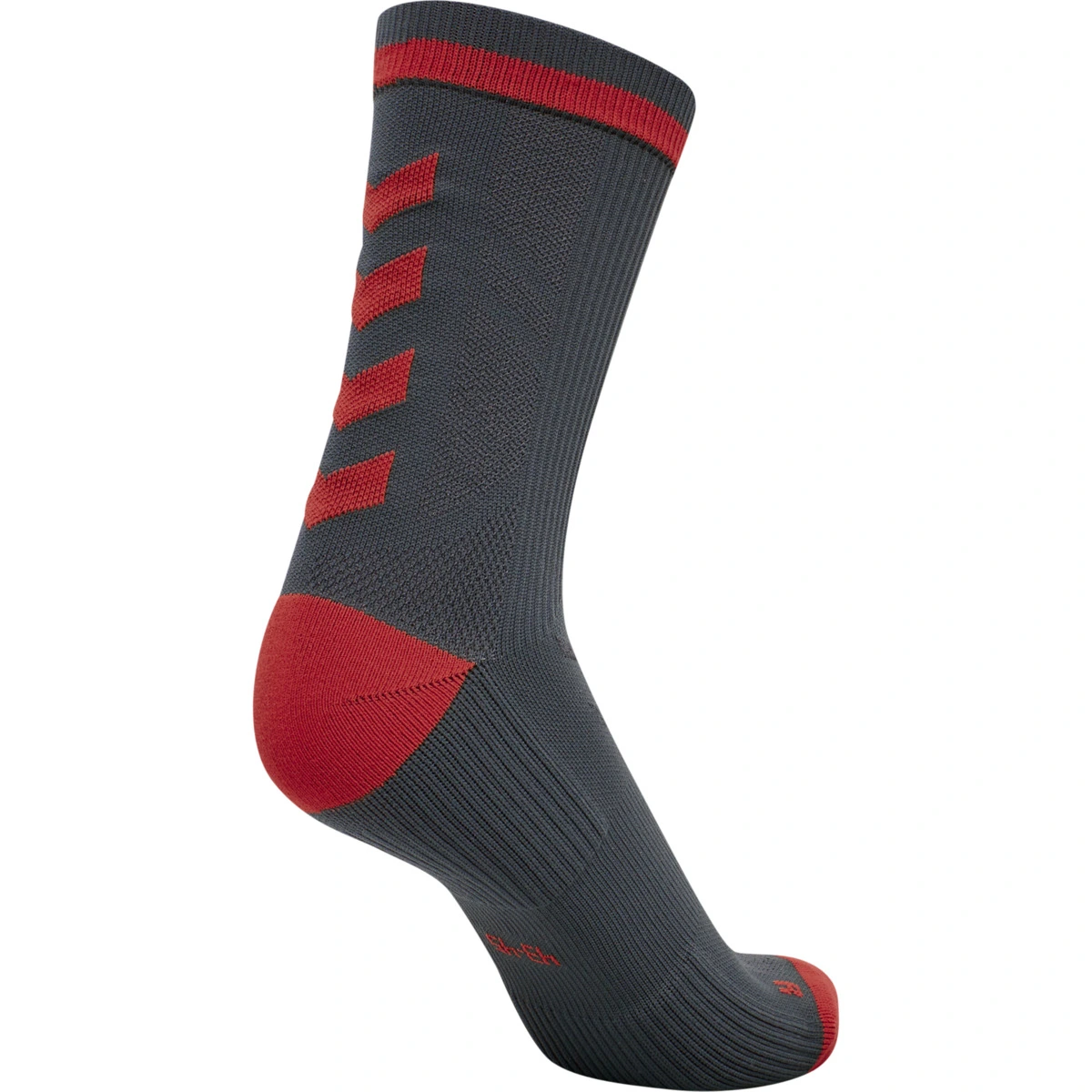 HUMMEL ELITE_INDOOR_SOCK_LOW_PA 211149 2367 EBONY/FLAME SCARLET
