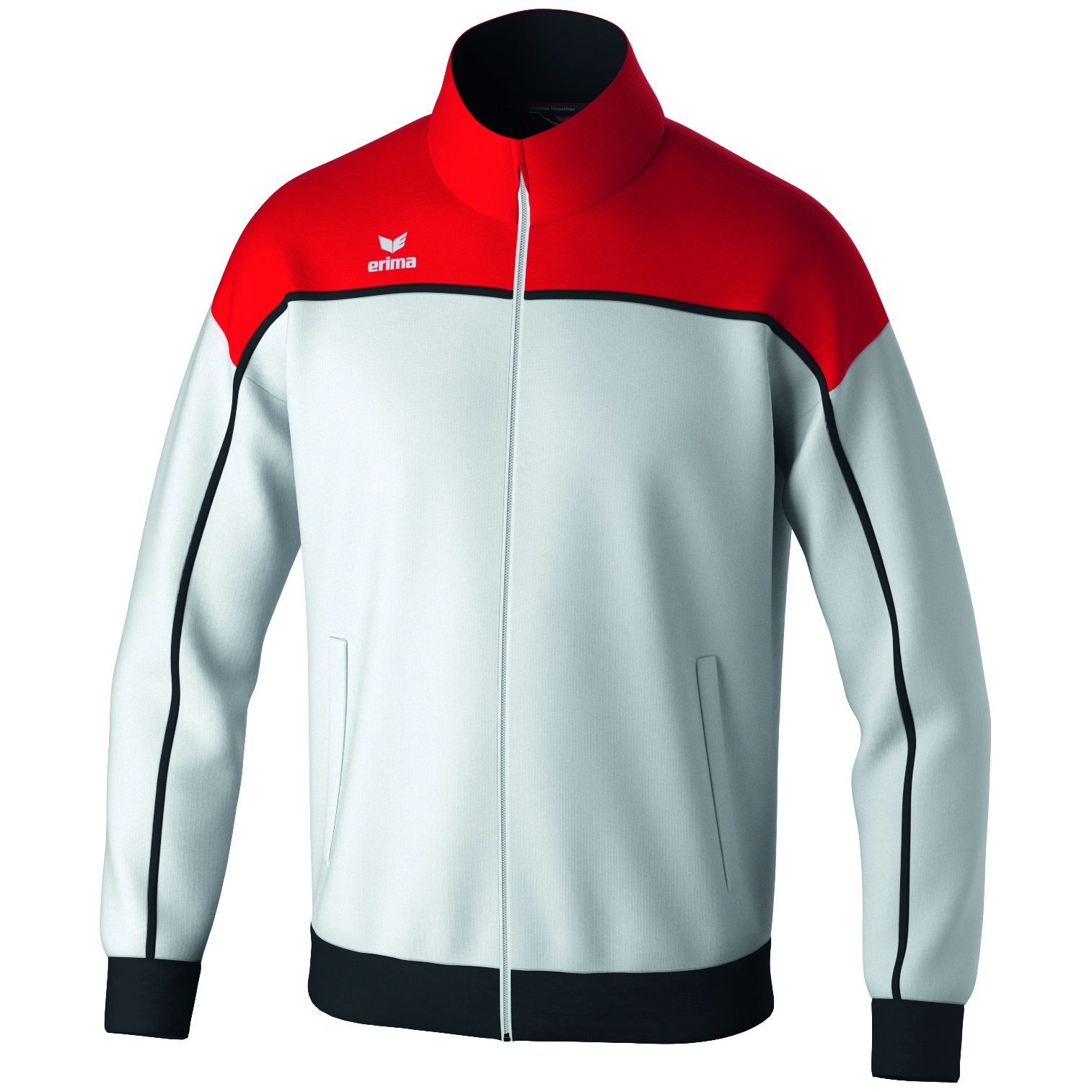 ERIMA CHANGE_by_erima_Trainingsjacke 1032428 011251 white/red/black