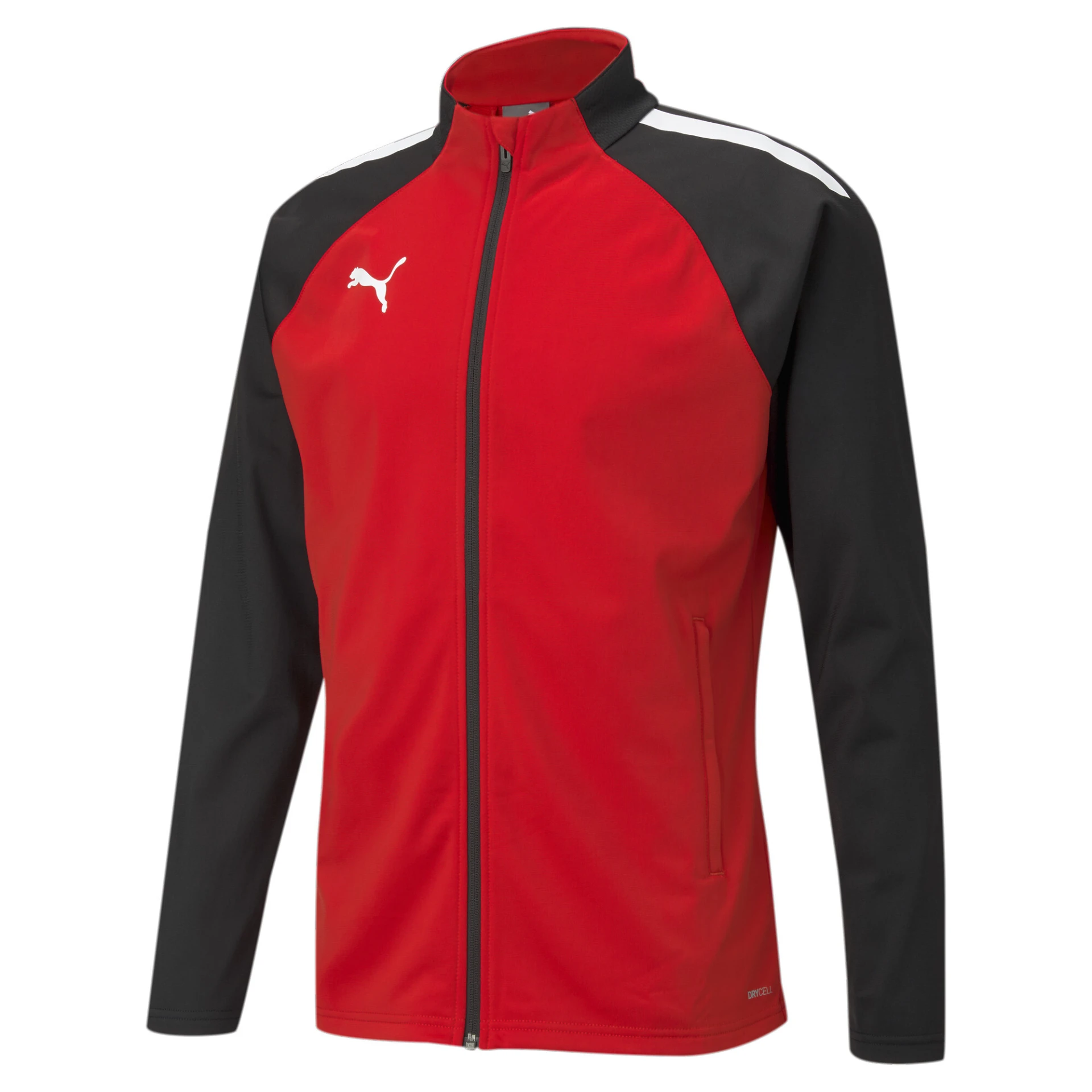PUMA Herren_Blouson_teamLIGA_Training_Jacket A4T003HR657234 001 PUMA Red-PUMA Black