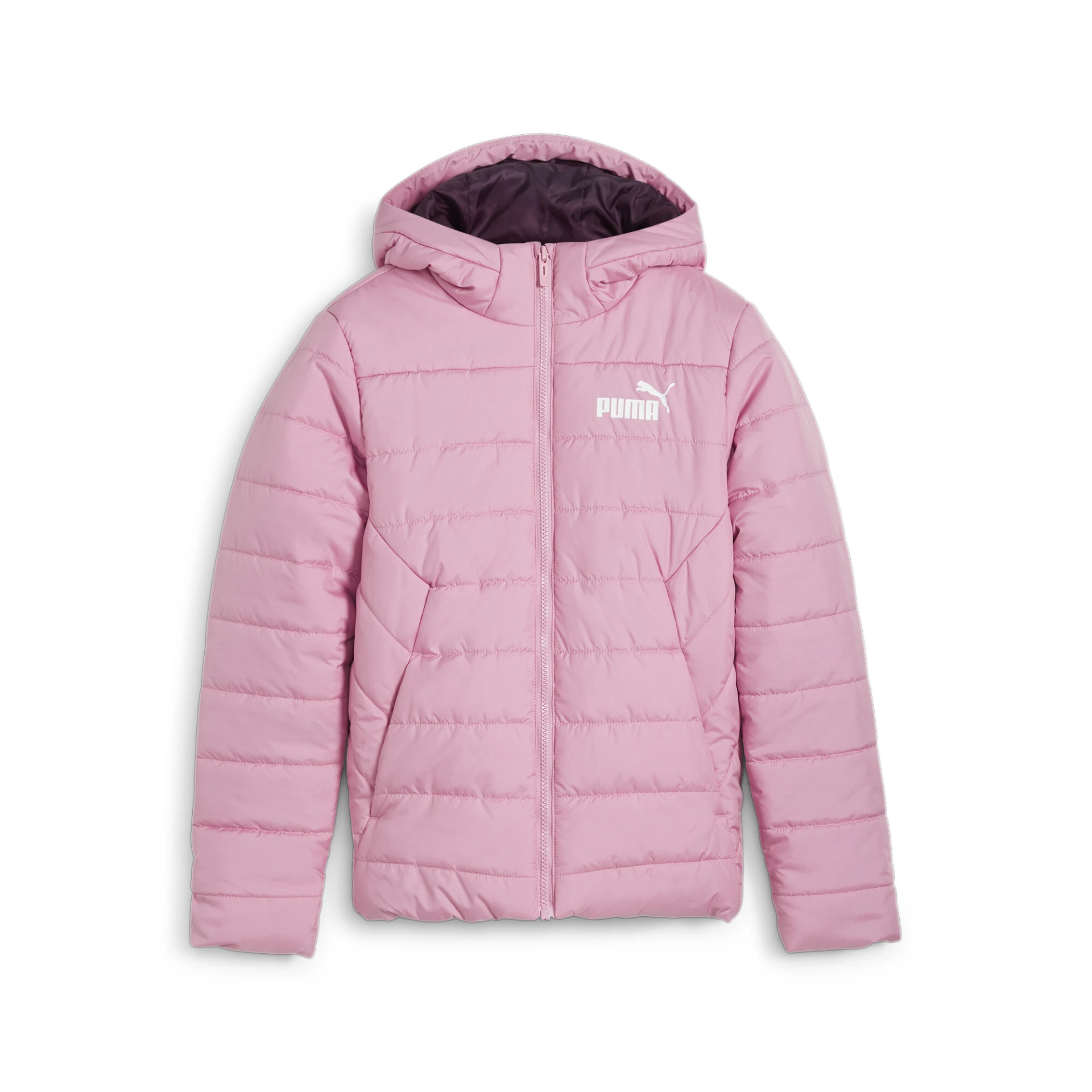 PUMA ESS_Hooded_Padded_Jacket 670559 048 Mauved Out