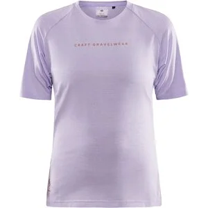 CRAFT Damen_Shirt_ADV_GRAVEL_SS_TEE_W 1913184 723200 LAVENDER-MELANGE