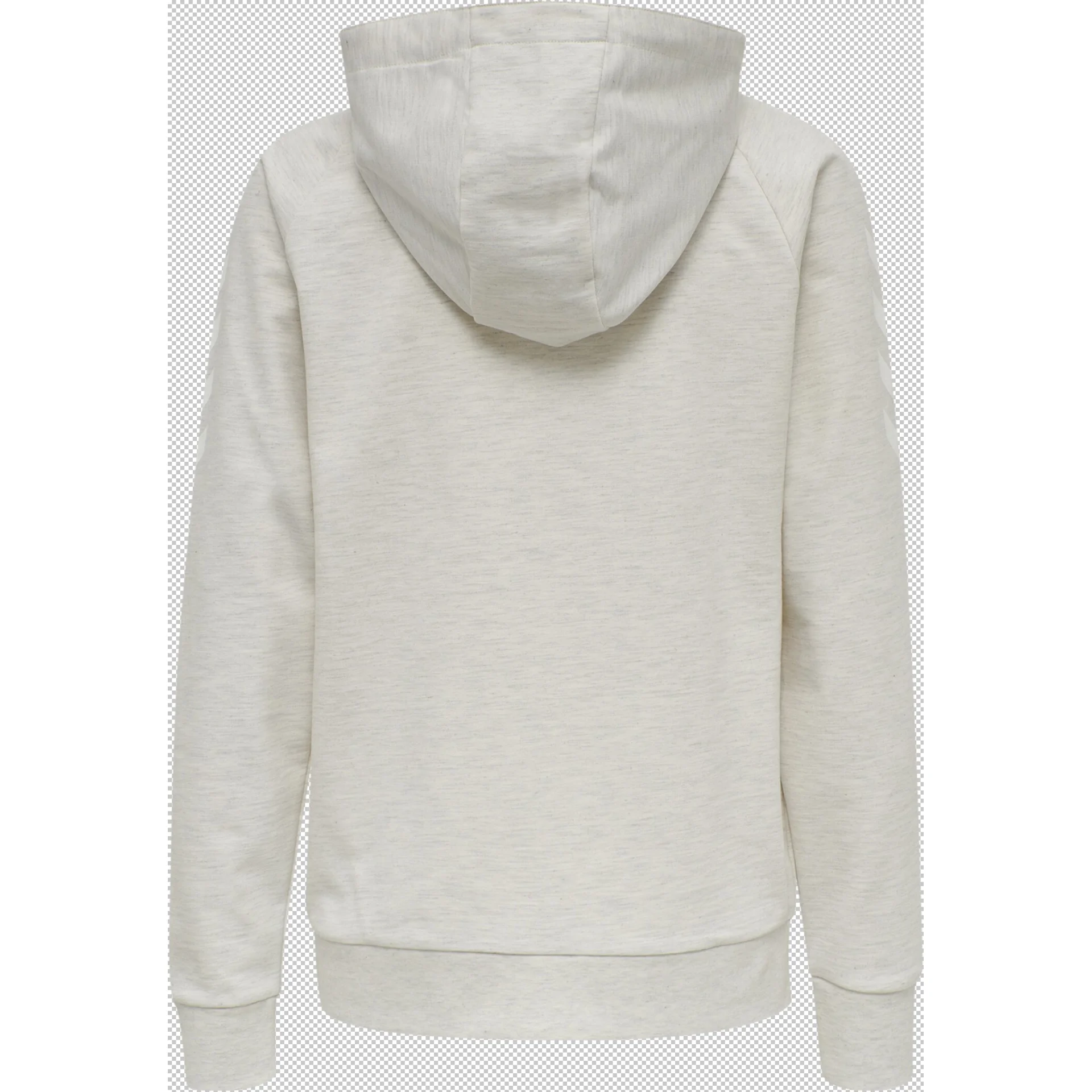 HUMMEL Damen_Kapuzensweat_GO 204232 9158 EGRET MELANGE