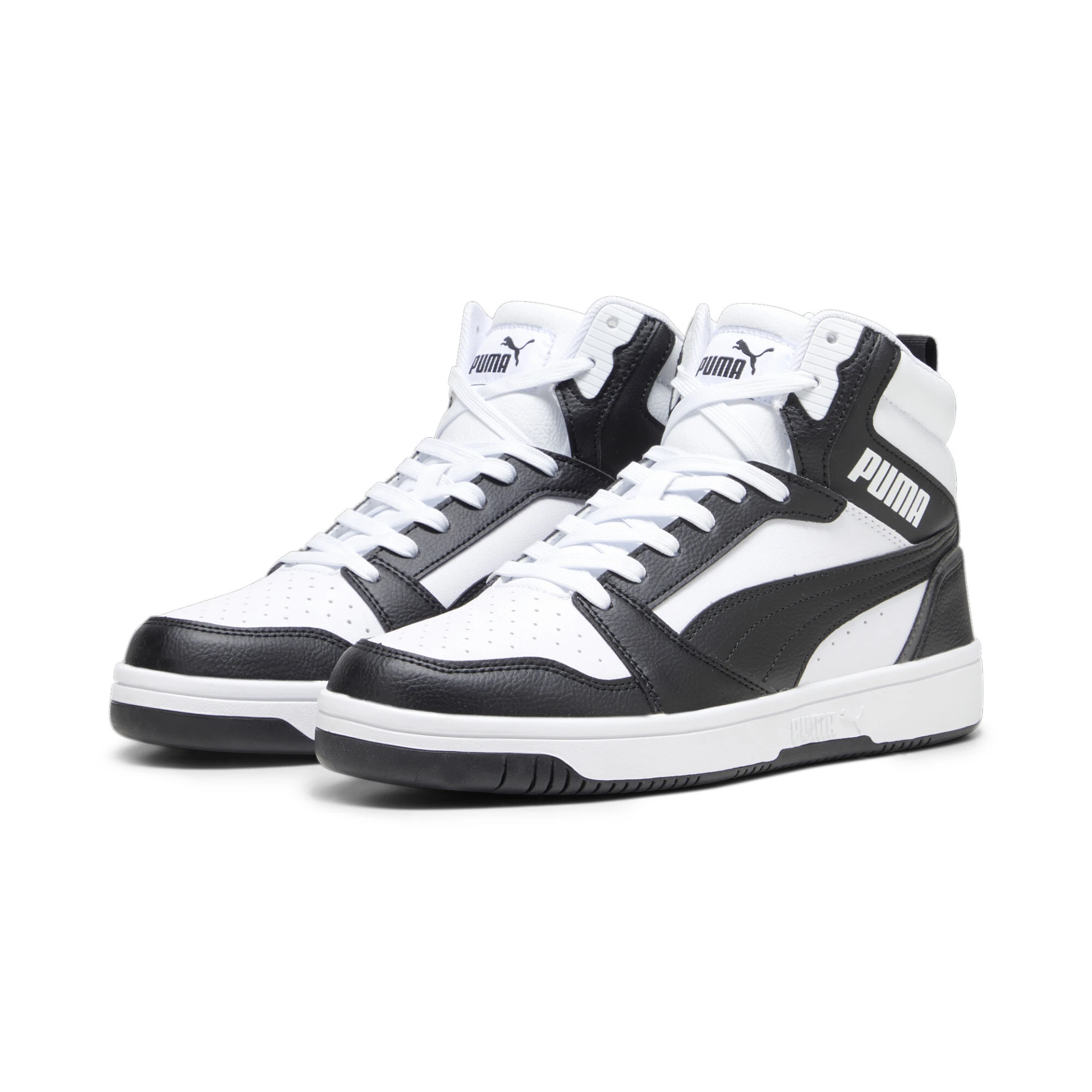 PUMA Rebound_v6 392326 001 PUMA WHITE-PUMA BLACK-SHAD