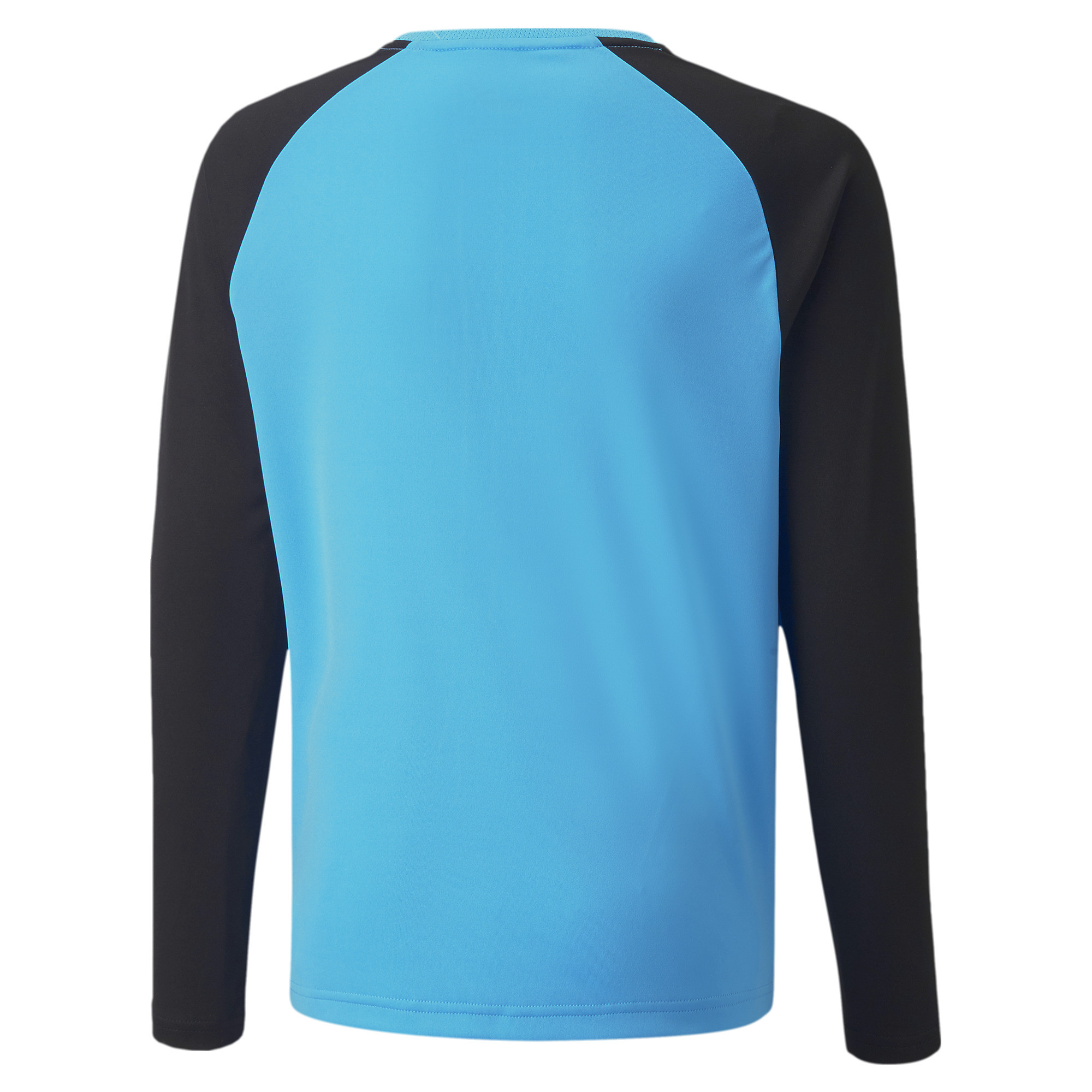 PUMA teamPACER_GK_LS_Jersey_Jr 704939 040 BLUE ATOLL-PUMA BLACK-PUMA