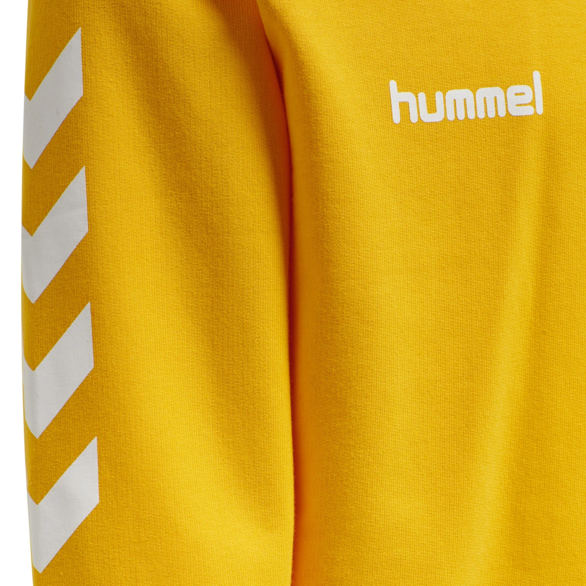 HUMMEL Kinder_Kapuzensweat_HMLGO_KIDS_COTTON_HOODIE 203509 5001 SPORTS YELLOW