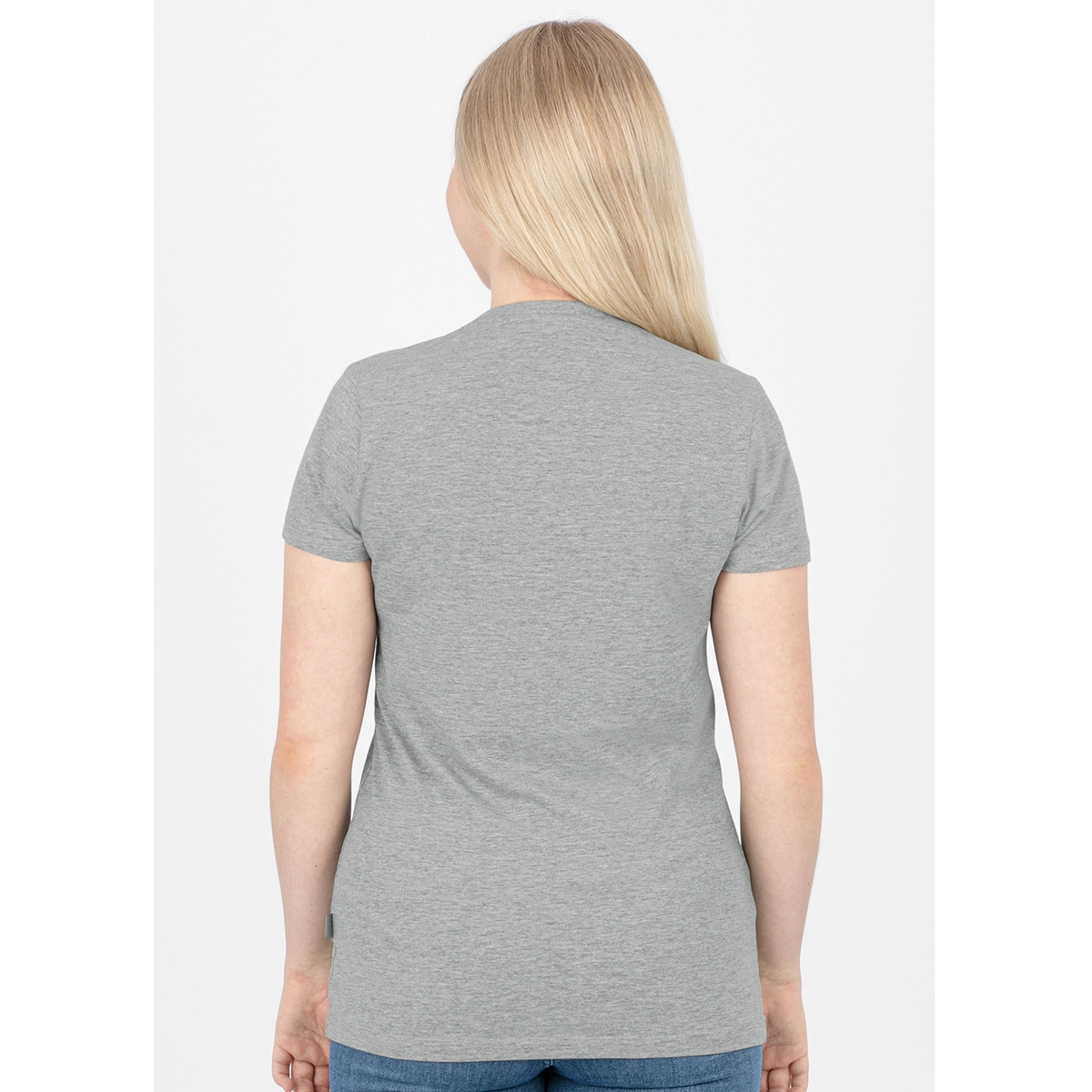 JAKO T_Shirt_Organic A4T023KIC6120K 520 hellgrau meliert