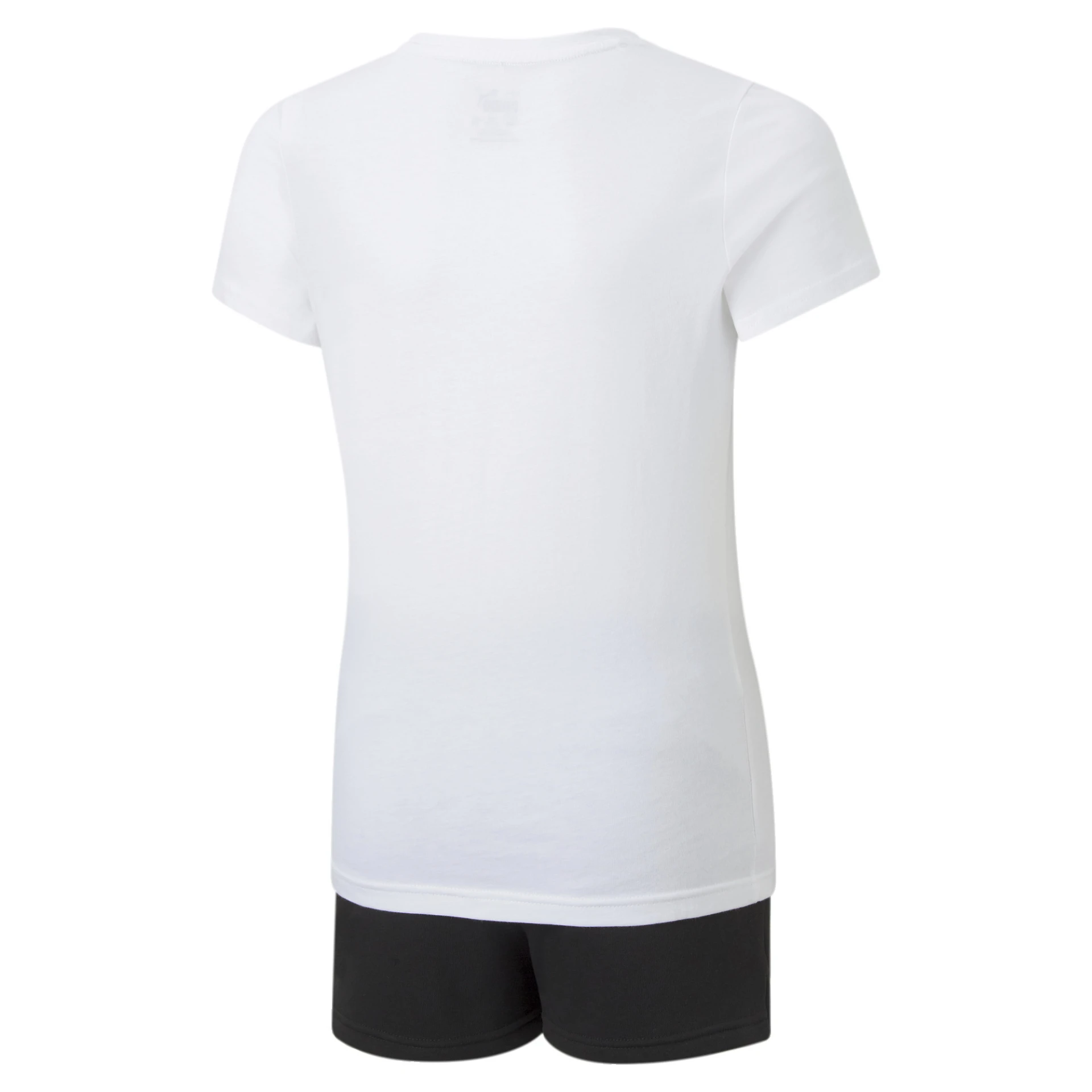 PUMA Logo_Tee_and_Shorts_Set_G 846936 002 PUMA WHITE