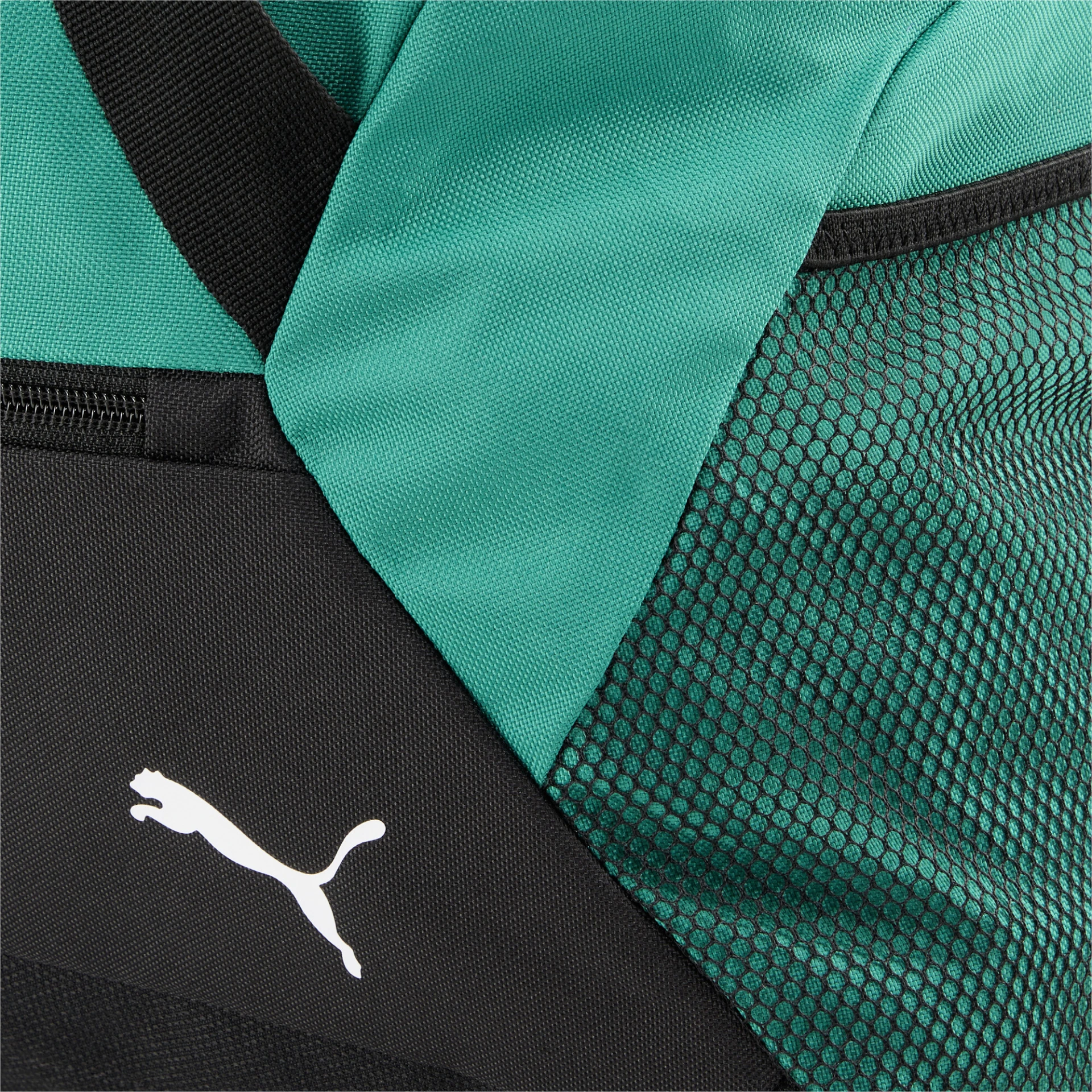 PUMA teamGOAL_Teambag_L 090234 004 SPORT GREEN-PUMA BLACK