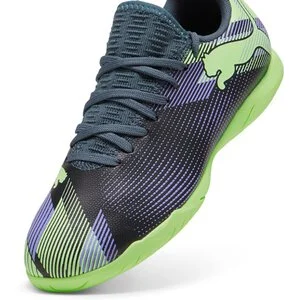 PUMA Kinder_Fussball_Hallenschuhe_FUTURE_7_PLAY_IT_Jr 107952 003 Gray Skies-Elektro Purple-