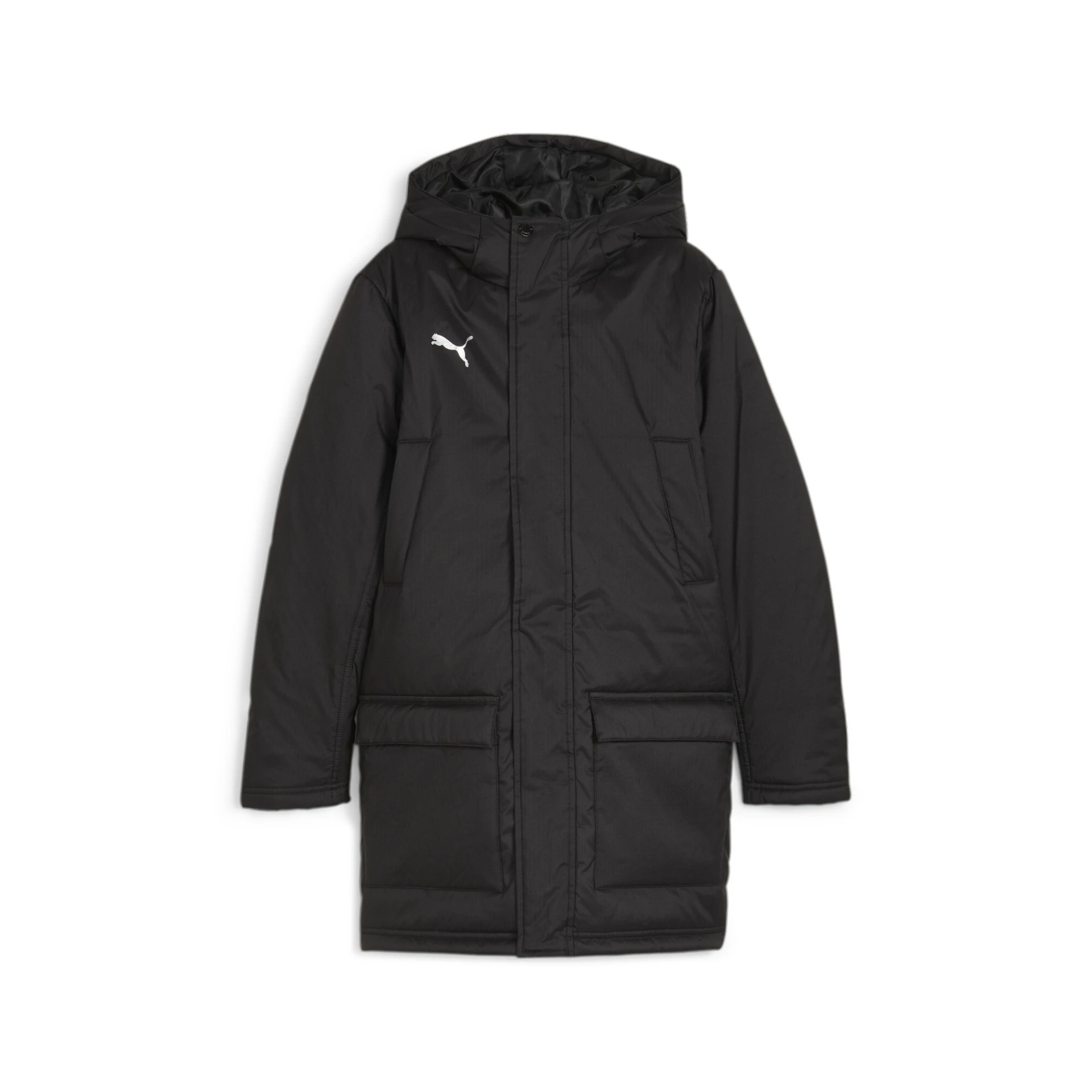 PUMA teamFINAL_Winter_Jacket_Jr 658571 003 PUMA Black-PUMA Silver