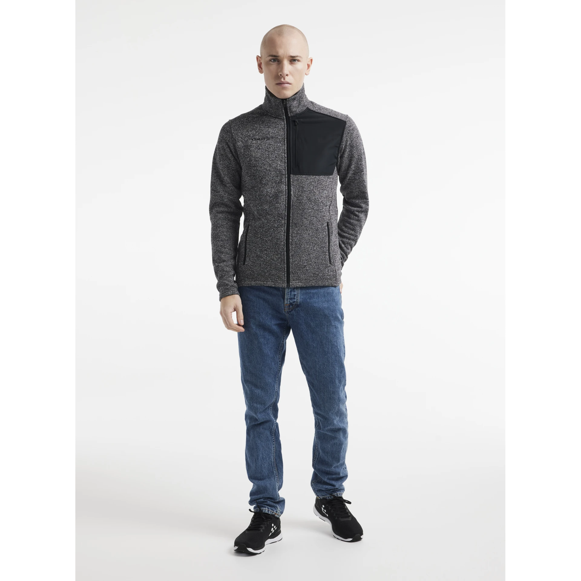 CRAFT ADV_Explore_Heavy_Fleece_Jacket_M 1912218 998000 BLACK MELANGE