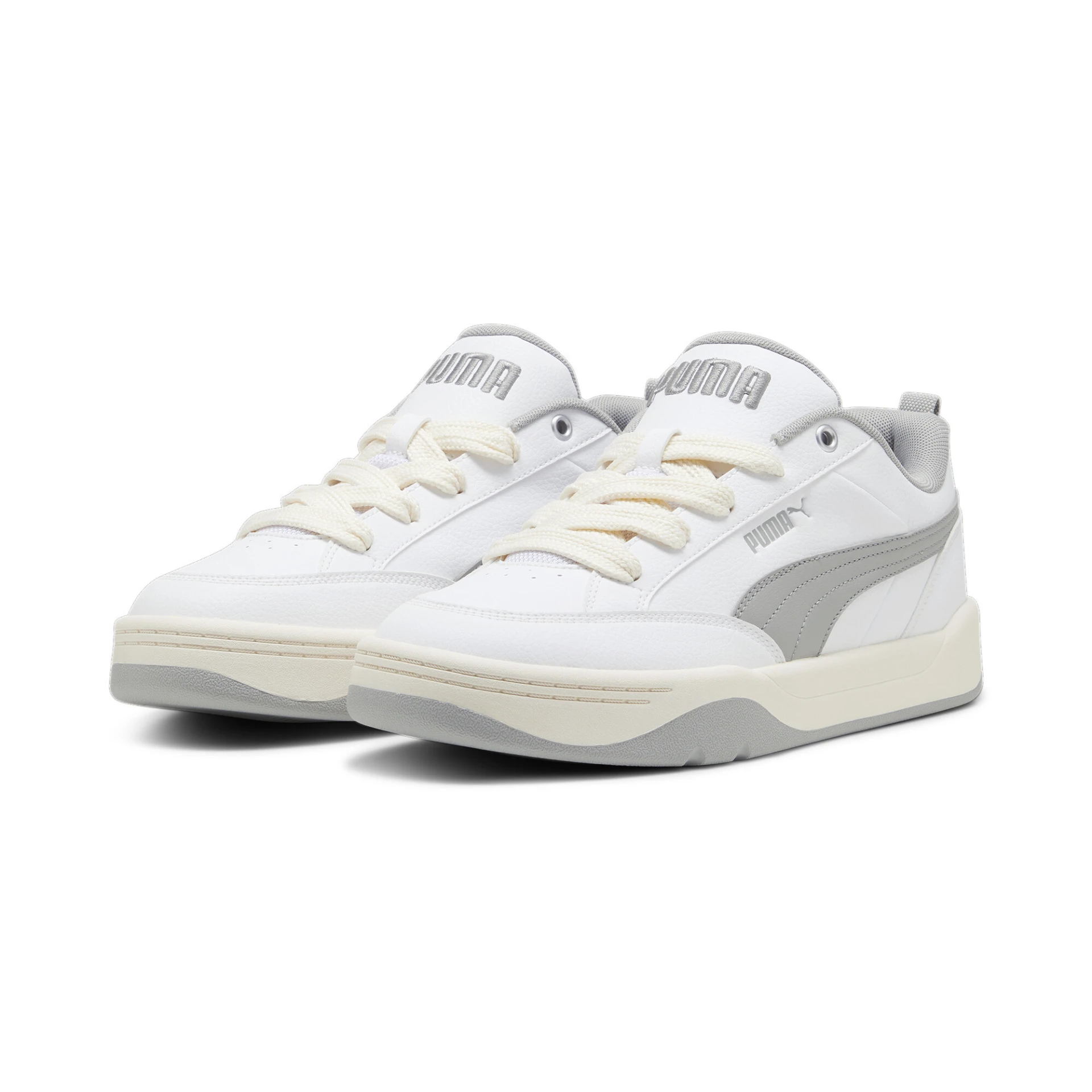 PUMA Park_Lifestyle 395084 001 PUMA WHITE-SMOKEY GRAY-SUG