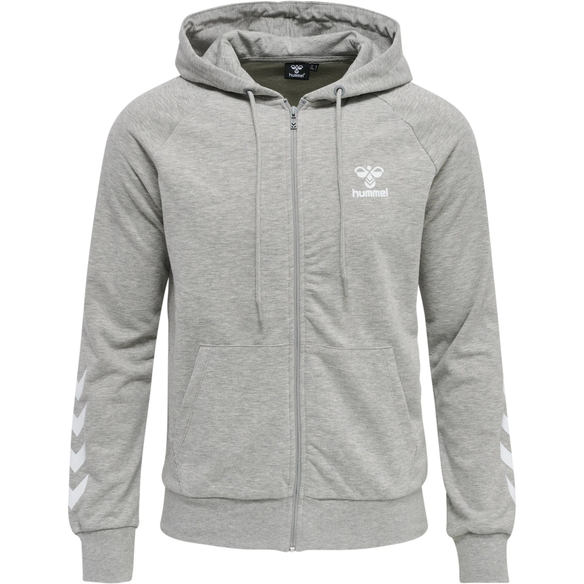 HUMMEL hmlISAM_20_ZIP_HOODIE 214334 2006 GREY MELANGE