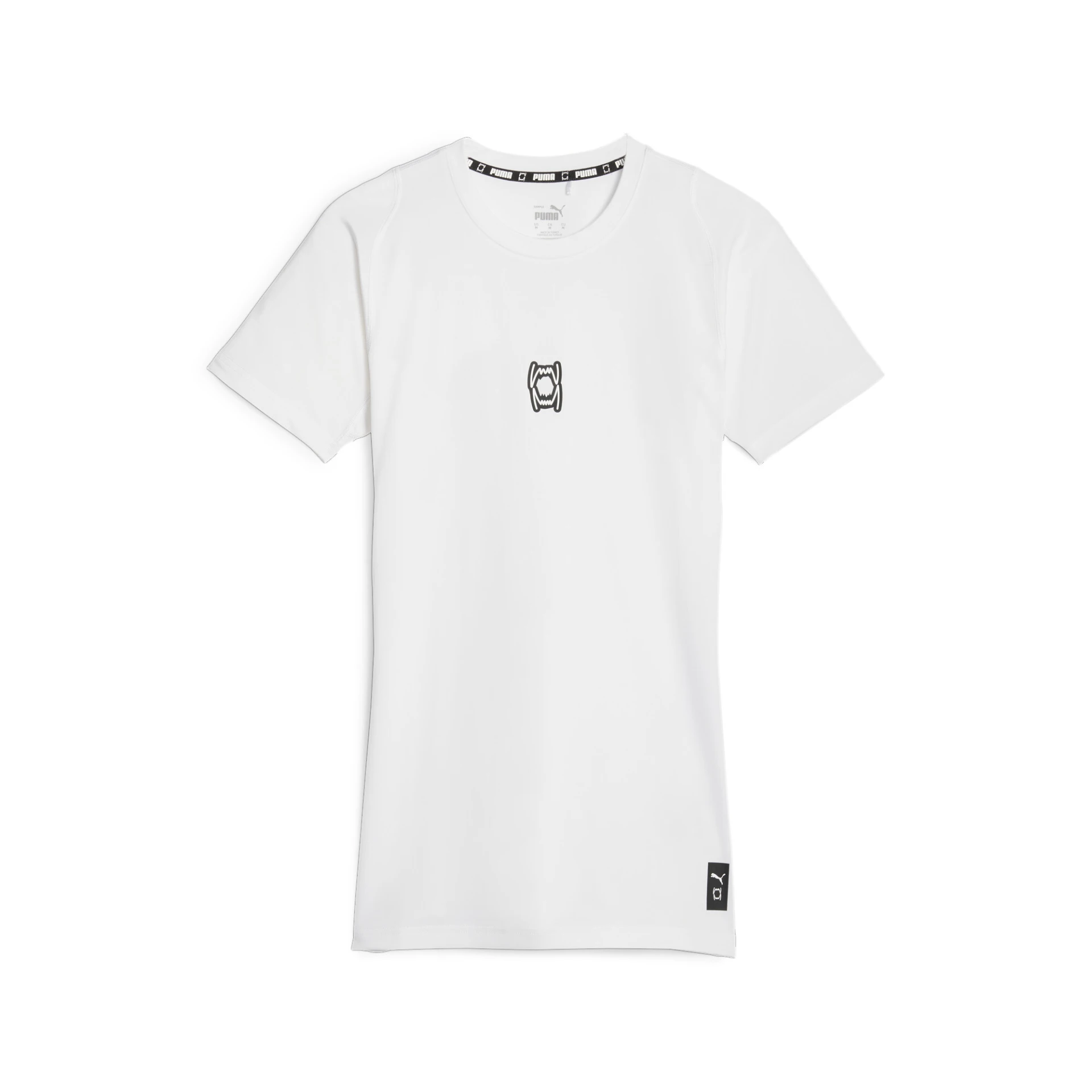 PUMA Hoops_Team_SS_Top_Baselayer 676631 002 PUMA White