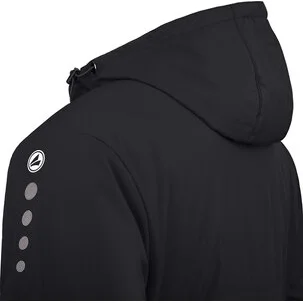 JAKO Herren_Jacke_Coachjacke_Team_mit_Kapuze A4T027JU7103 800 schwarz