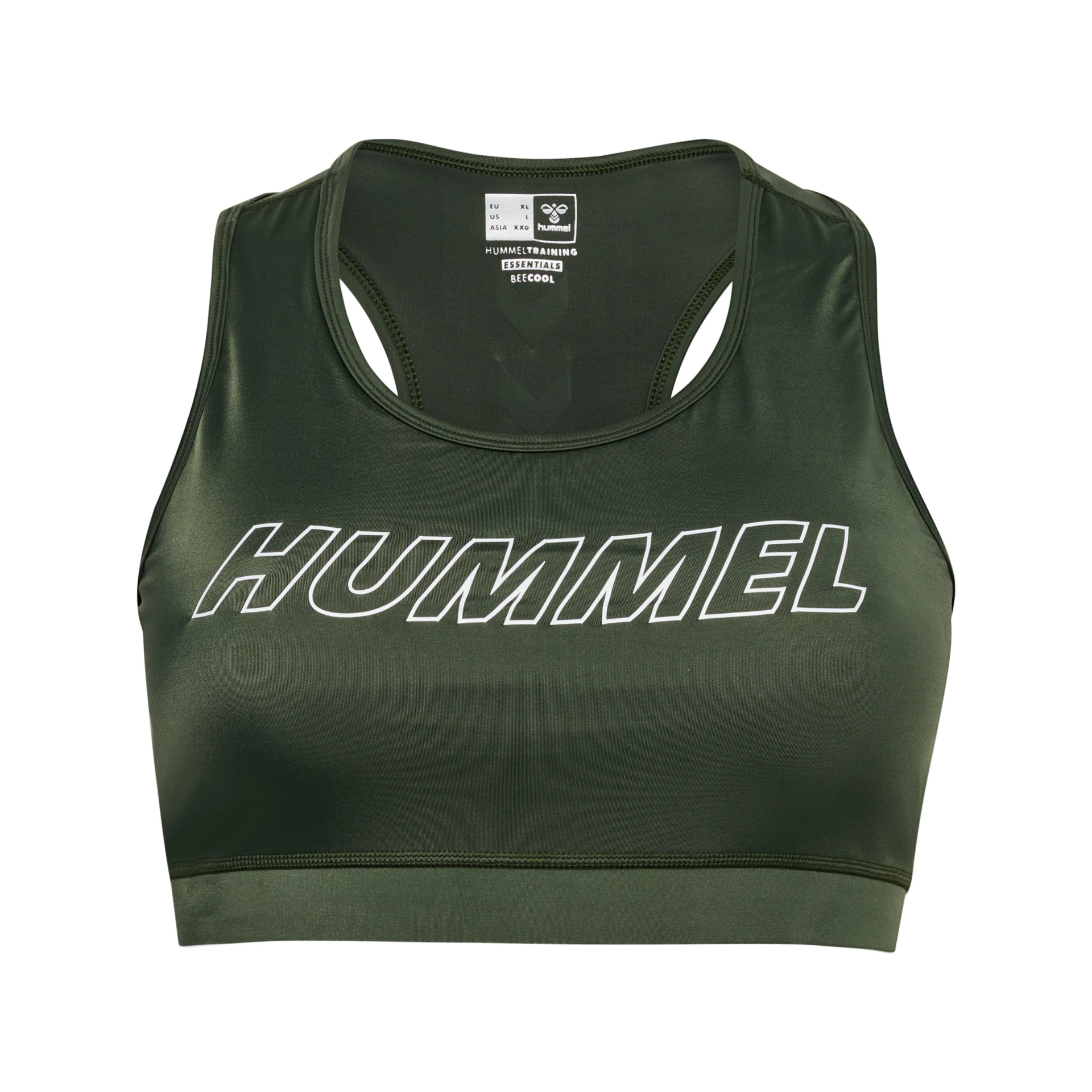 HUMMEL hmlTE_CURVY_SPORTS_BRA_PLUS 219056 6126 CLIMBING IVY