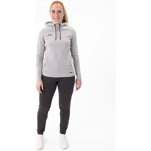 JAKO Damen_Kapuzensweat_Premium_Basics A4T023DA6729D 40 hellgrau meliert