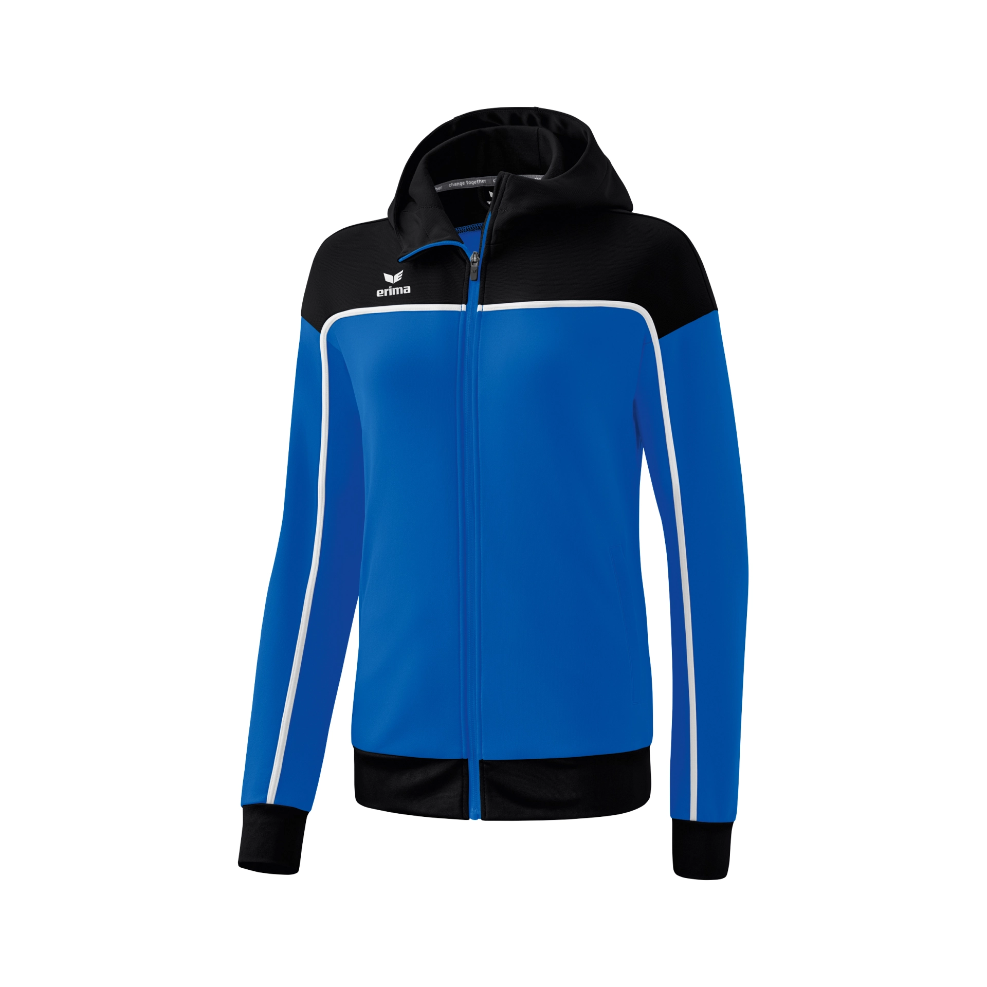 ERIMA CHANGE_by_erima_Trainingsjacke_mit_Kapuze 1032311 501955 new royal/black/white