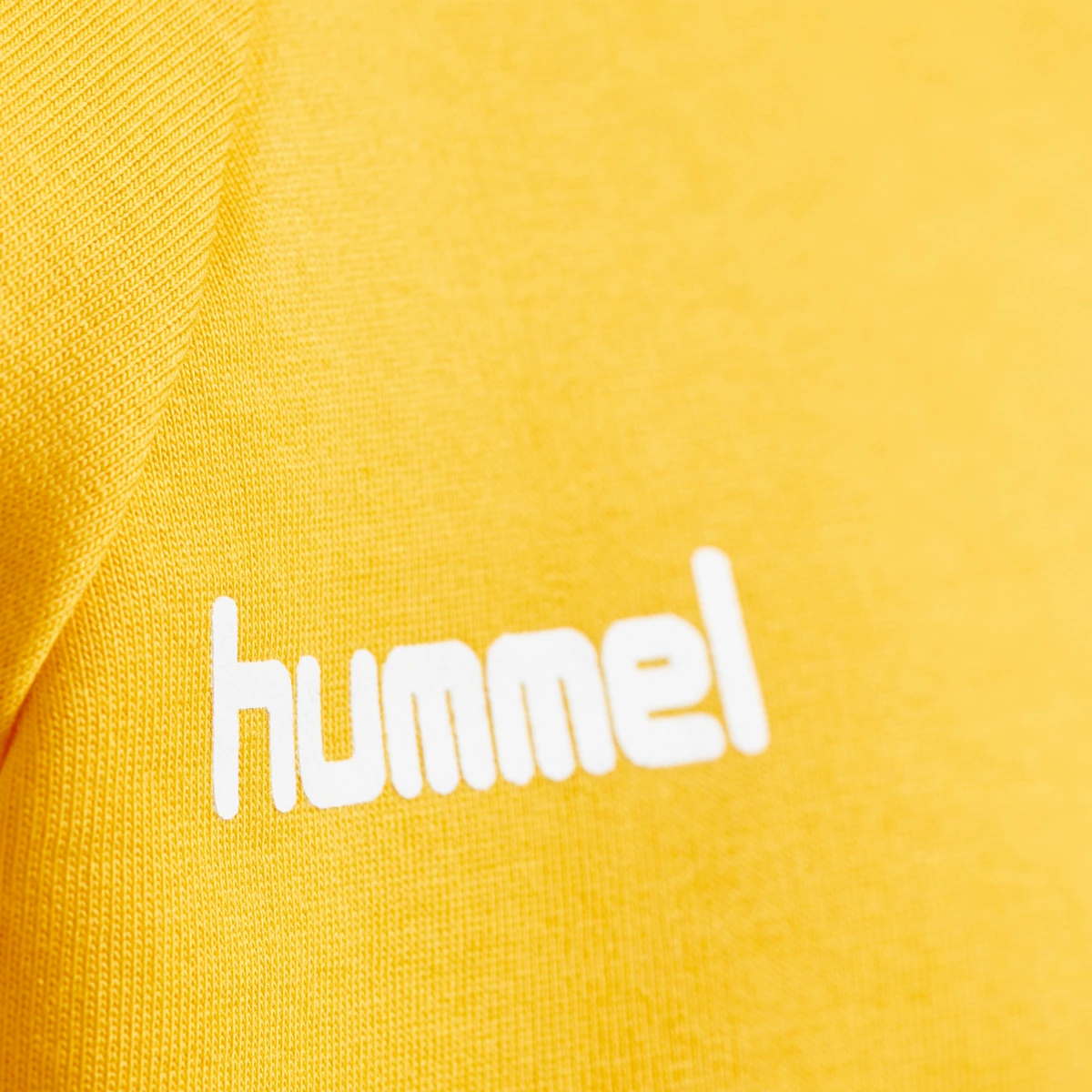 HUMMEL Kinder_Kapuzensweat_HMLGO_KIDS_COTTON_HOODIE 203509 5001 SPORTS YELLOW