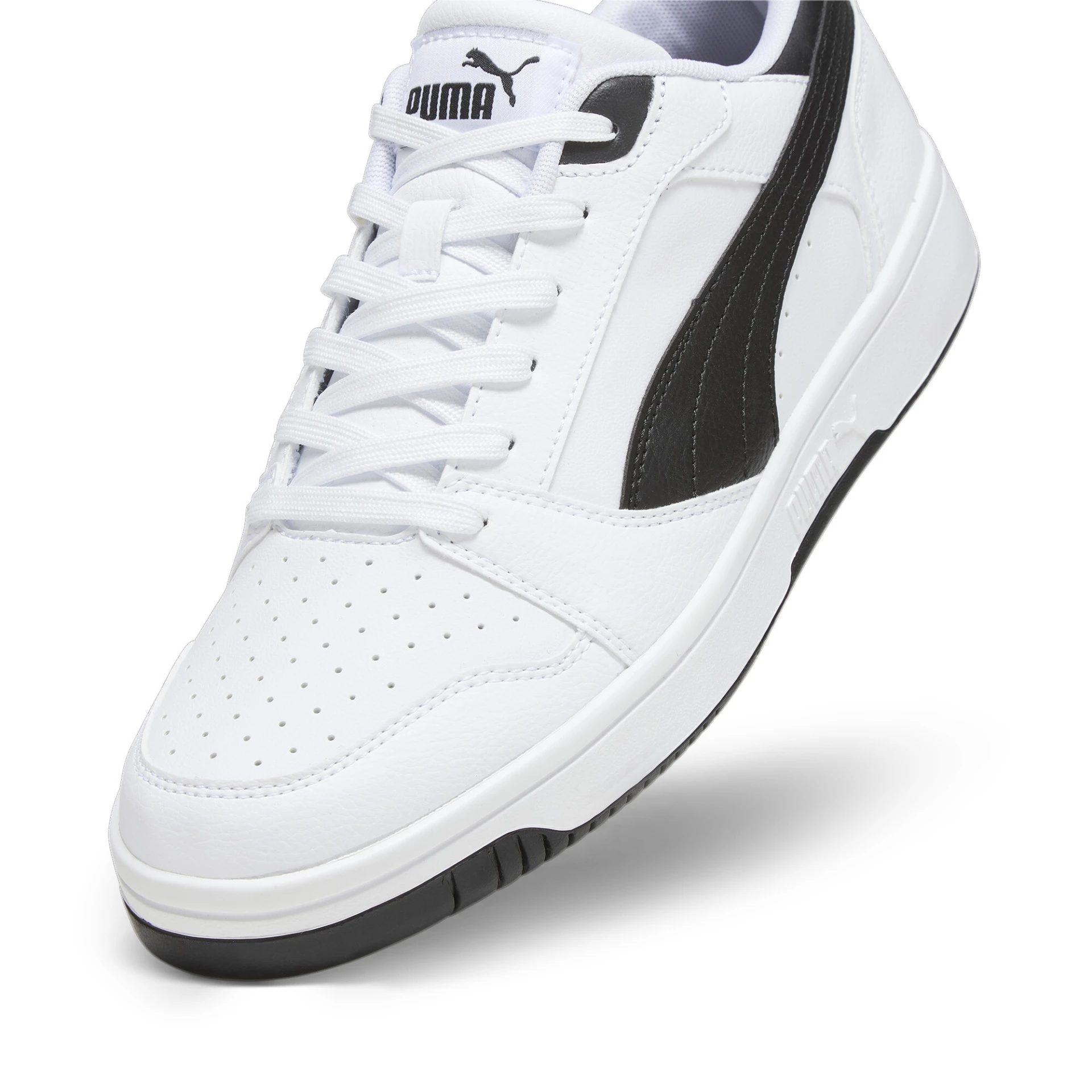 PUMA Rebound_v6_Low 392328 002 PUMA WHITE-PUMA BLACK-PUMA