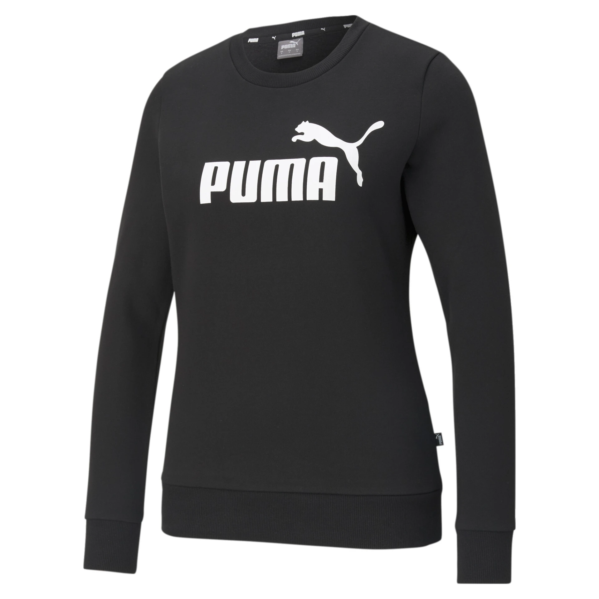 PUMA ESS_Logo_Crew_FL 586784 001 PUMA BLACK