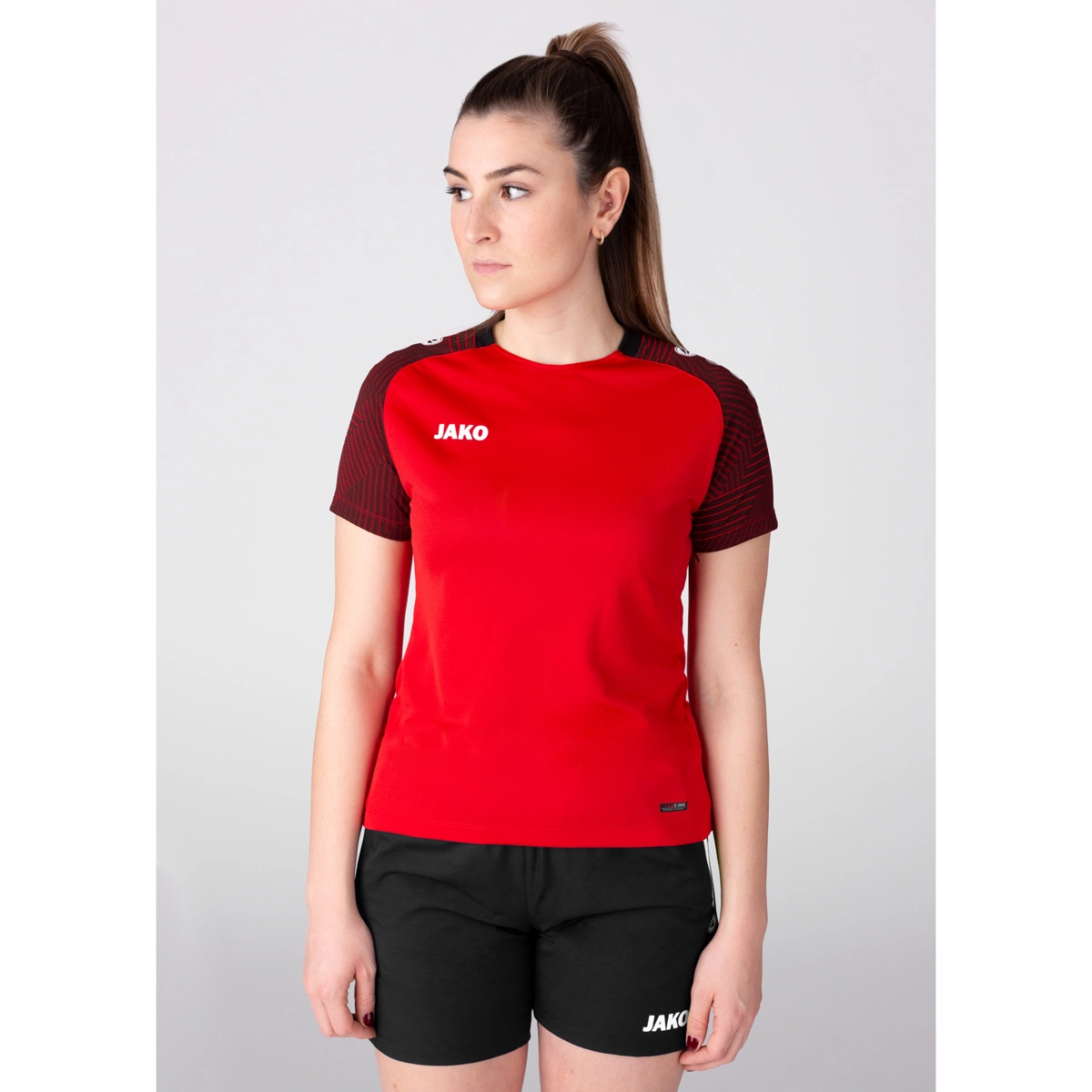 JAKO T_Shirt_Performance 6122D 101 rot/schwarz