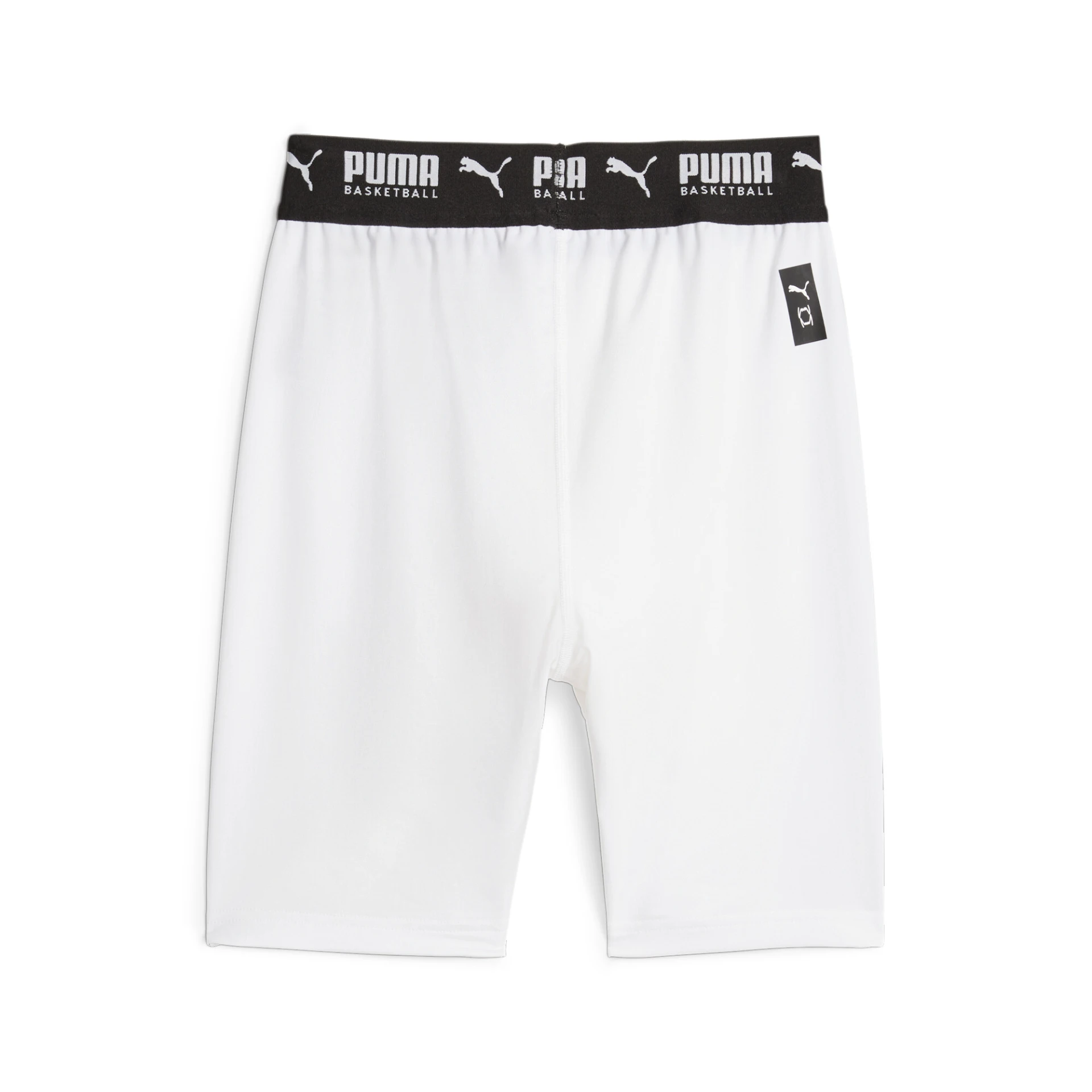 PUMA Hoops_Team_Short_Baselayer 676633 002 PUMA White