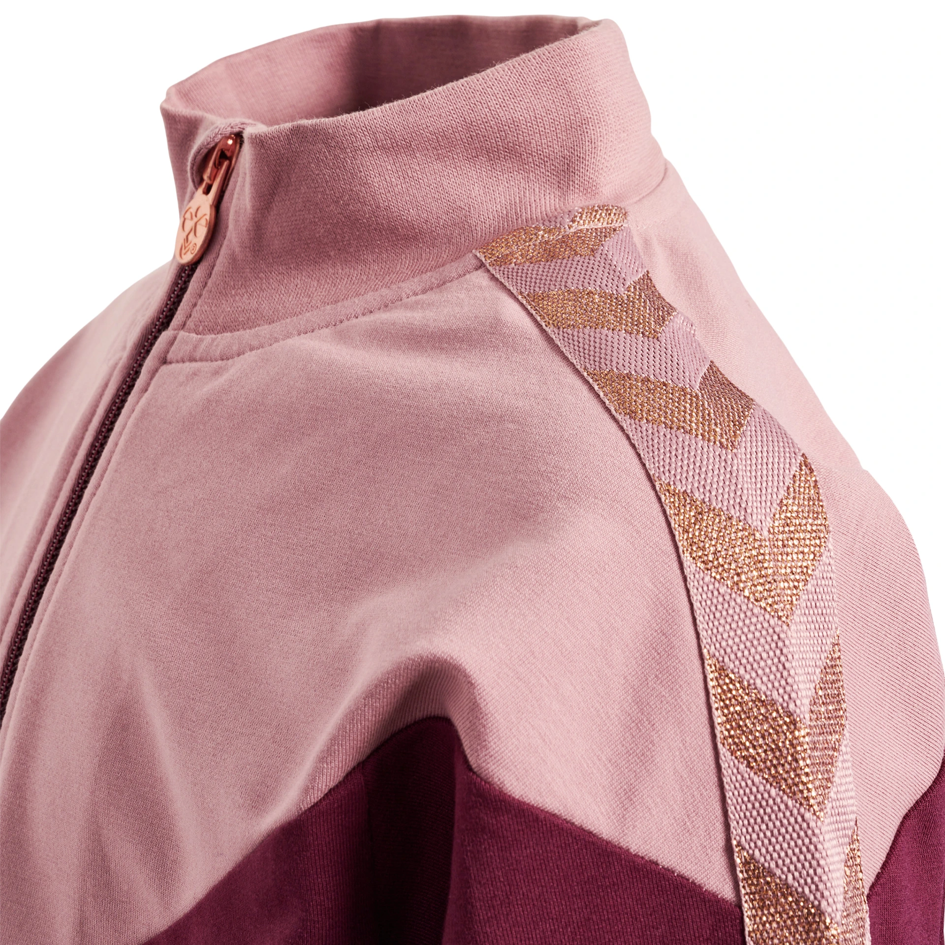 HUMMEL hmlALVILDA_ZIP_DRESS 215293 3430 WINDSOR WINE