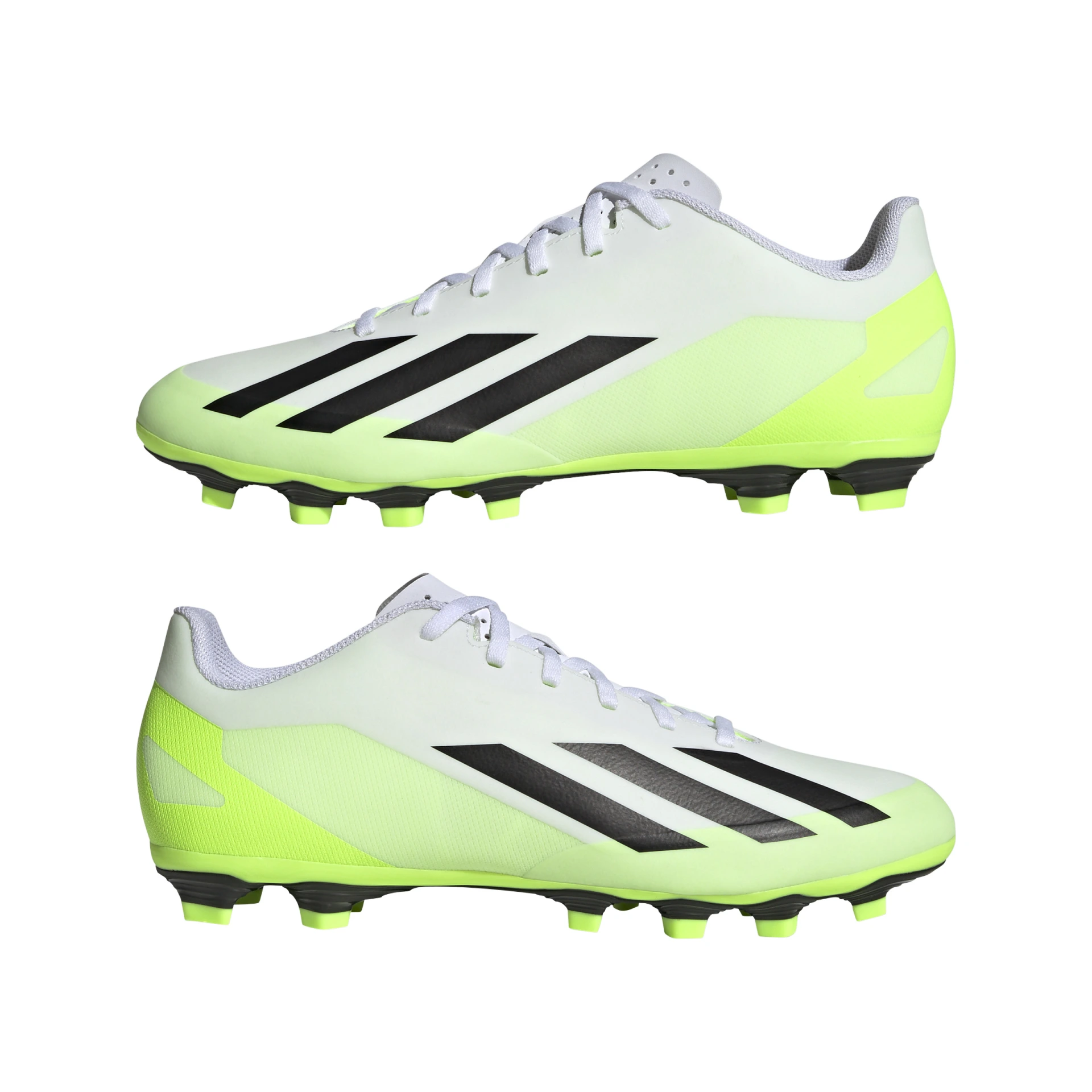 ADIDAS X_CRAZYFAST4_FxG HQ4535 000 FTWWHT/CBLACK/LUCLEM