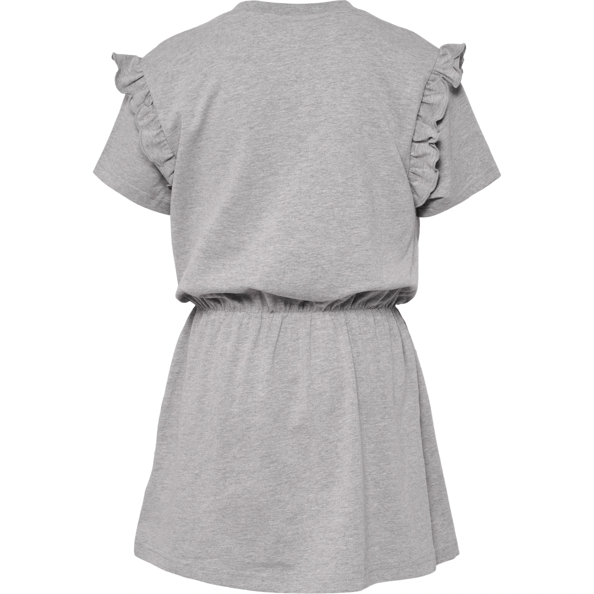 HUMMEL hmlJASMIN_DRESS_S_S___GREY_MELANGE___116 217613 2006 GREY MELANGE