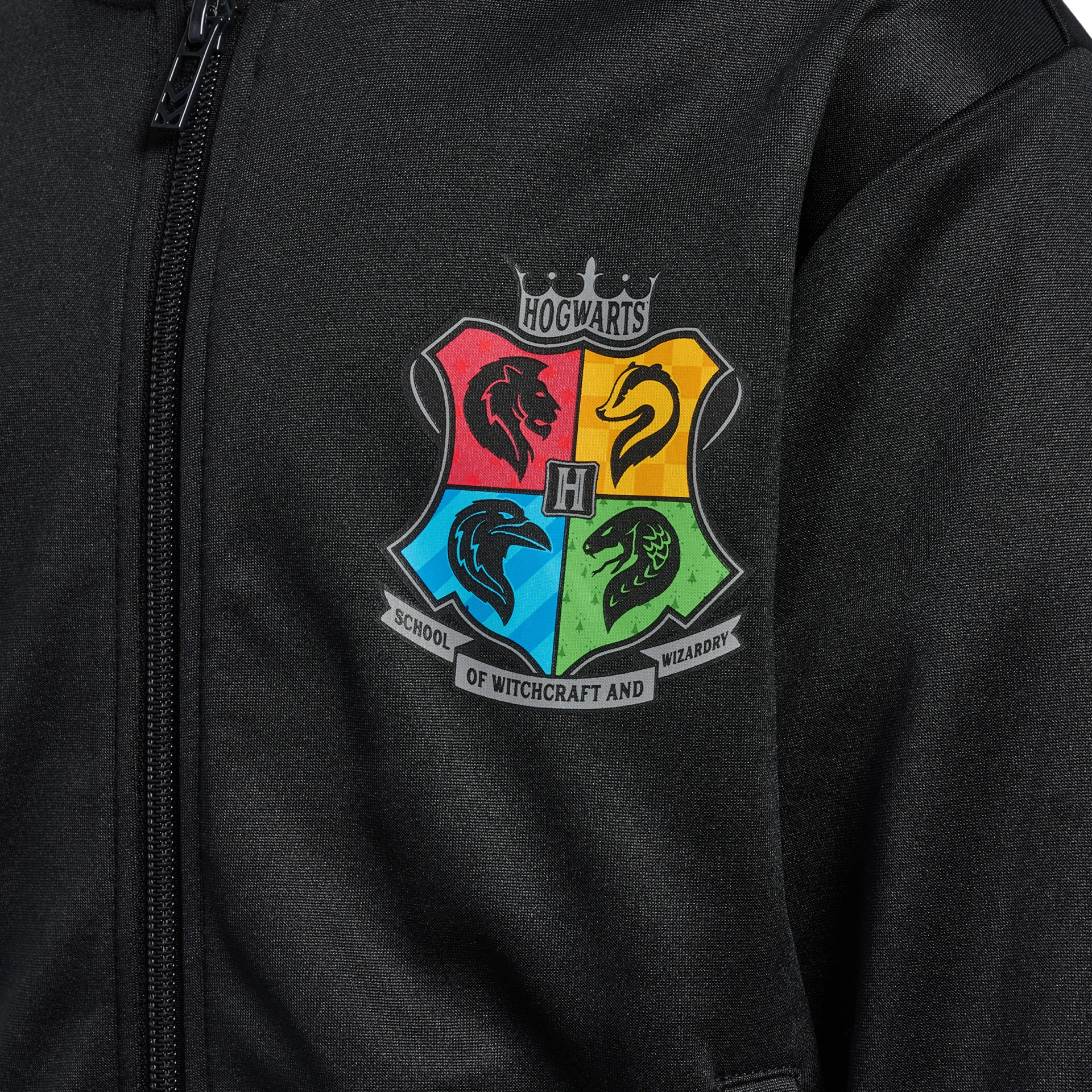HUMMEL hmlHARRY_POTTER_ZIP_JACKET___BLACK___140 222558 2001 BLACK