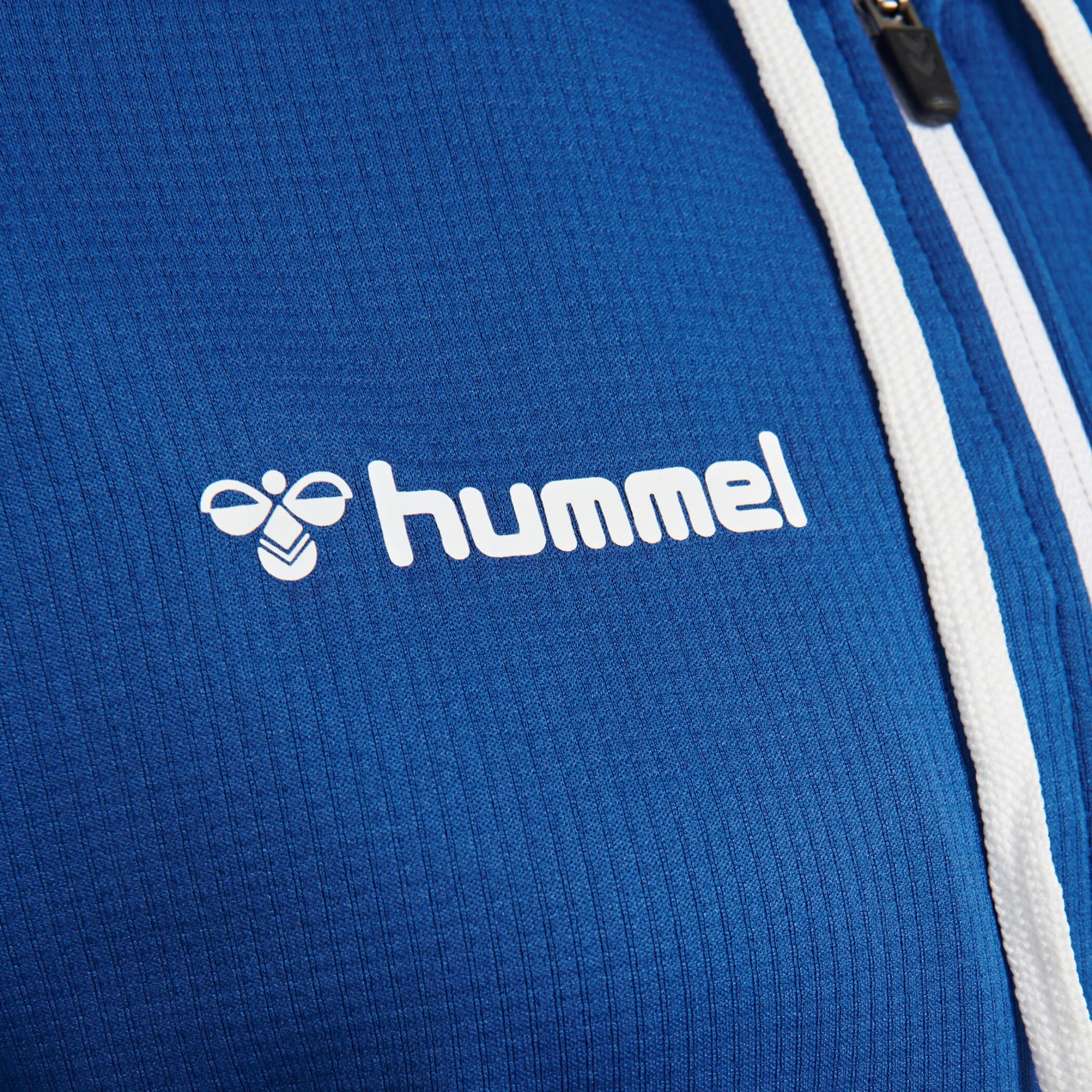 HUMMEL Damen_Kapuzensweat_hmlAUTHENTIC_POLY_ZIP 204939 7045 TRUE BLUE