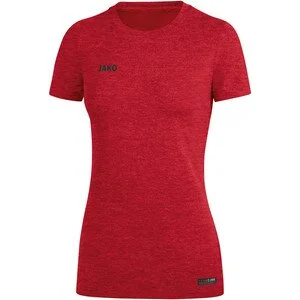 JAKO Damen_T_Shirt_Premium_Basics A4T023DA6129D 01 rot meliert