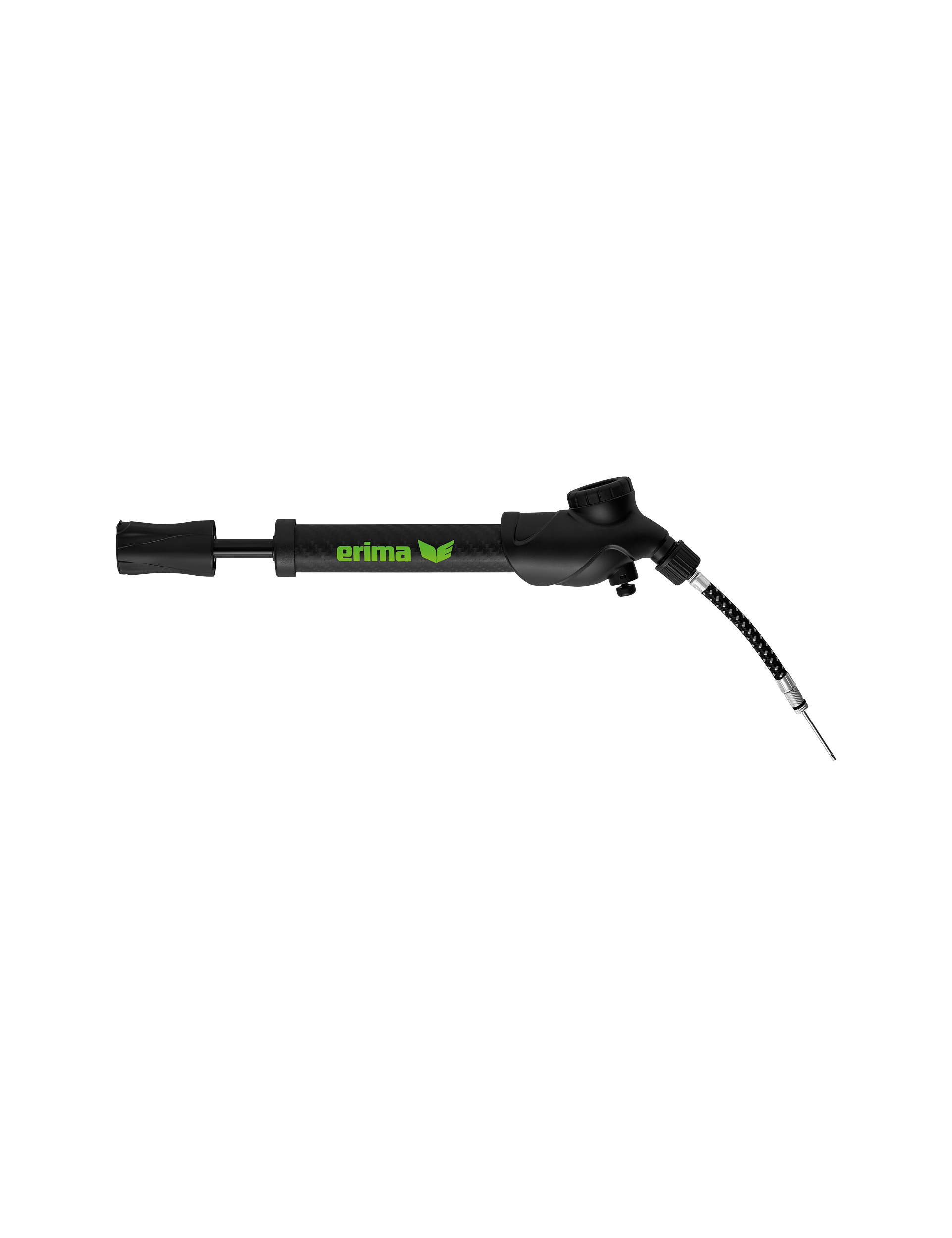 ERIMA Pumpe_mit_Luftdruckmesser 7242003 950032 black/green gecko