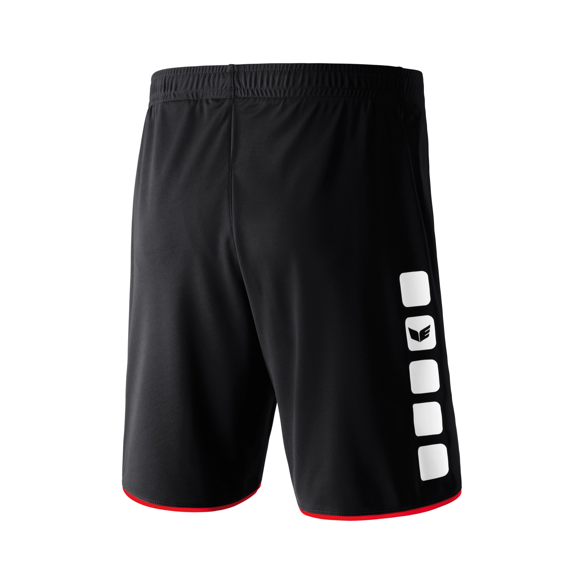 ERIMA Kinder_Shorts_CLASSIC_5_C 615401K 950250 black/red