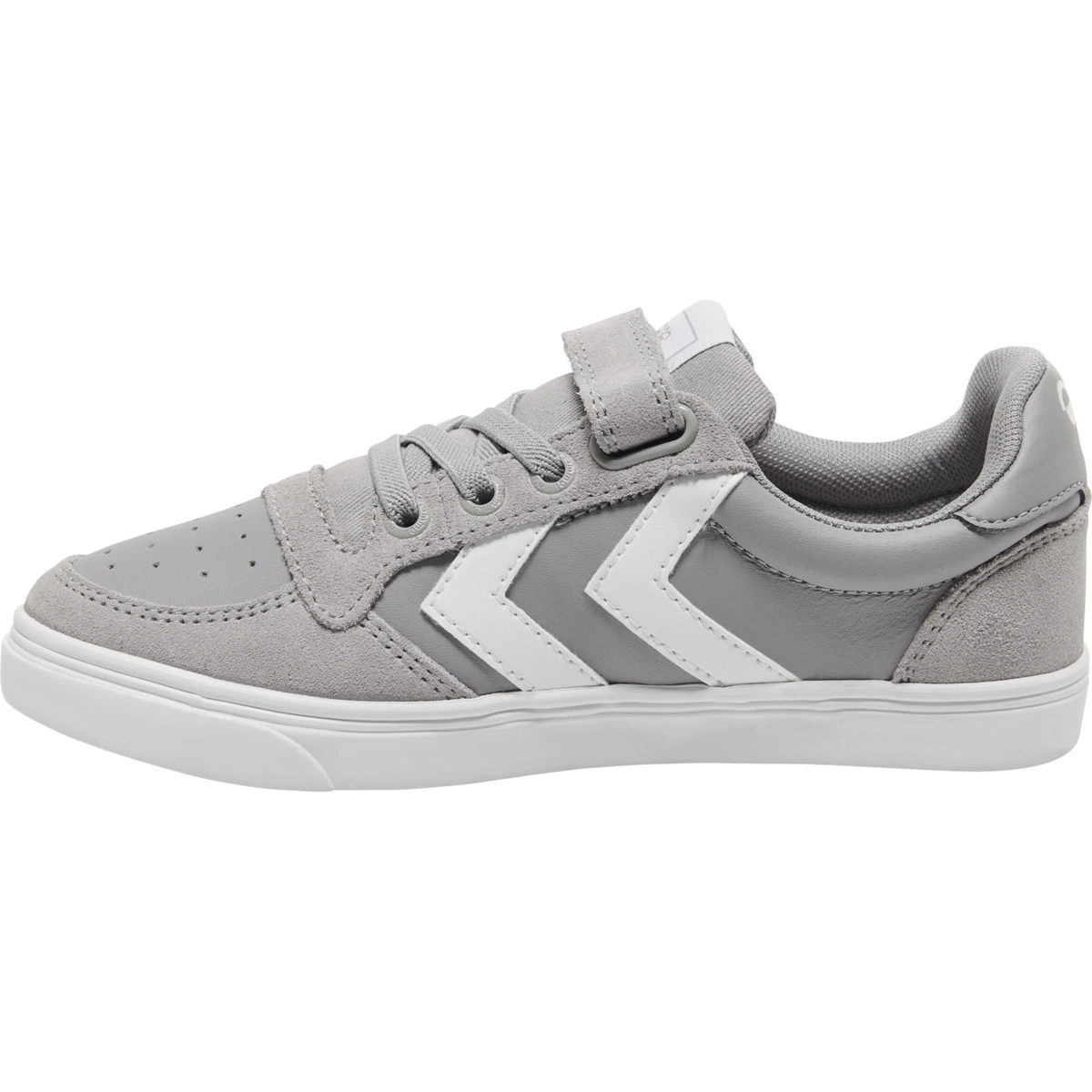 HUMMEL SLIMMER_STADIL_LEATHER_LOW_JR 204495 1100 ALLOY