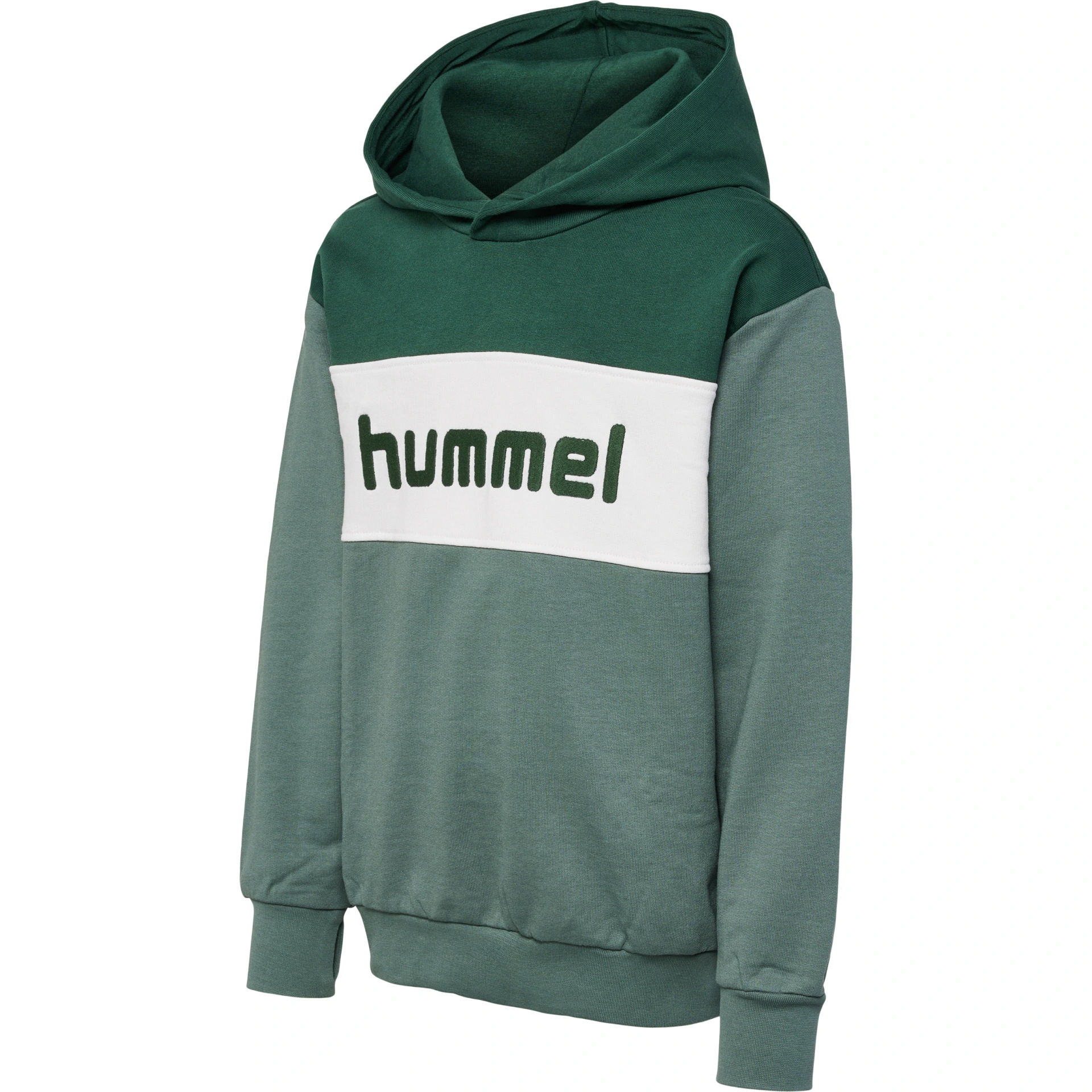 HUMMEL hmlMORTEN_HOODIE___PINENEEDLE____146 218641 6041 PINENEEDLE