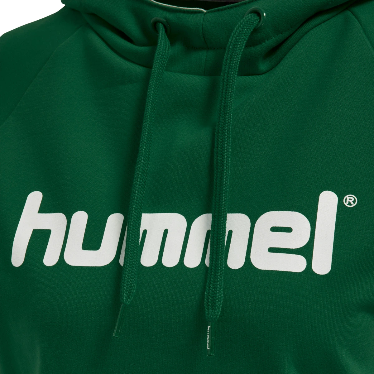 HUMMEL Damen_Kapuzensweat_HMLGO_COTTON_LOGO_HOODIE_WOMAN 203517 6140 EVERGREEN