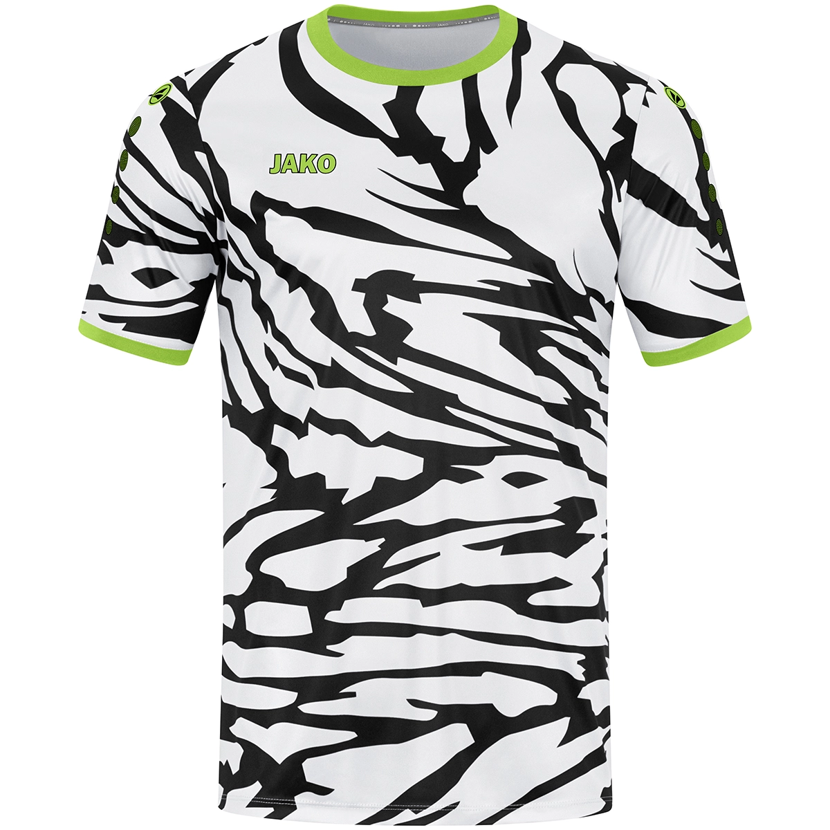 JAKO Trikot_Animal_KA 4242 014 weiß/schwarz/neongrün