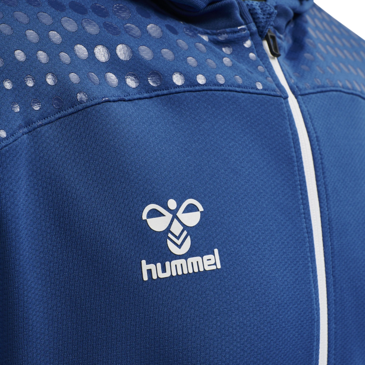 HUMMEL HUMMEL_Herren_Kapuzensweat_LEAD_ZIP_POLY_HOODIE 207411 7045 TRUE BLUE