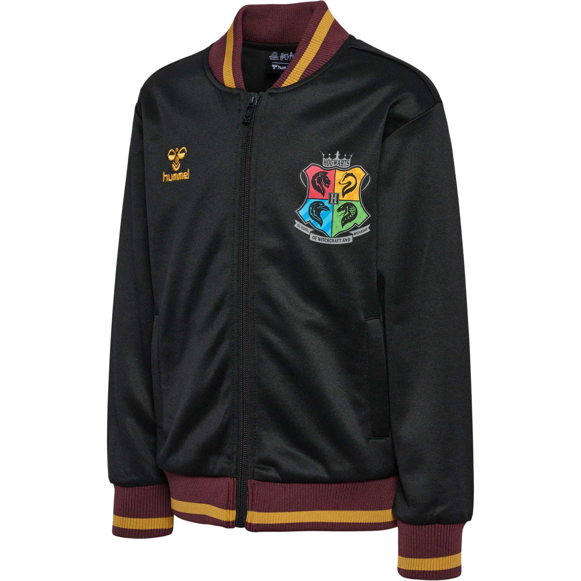 HUMMEL hmlHARRY_POTTER_ZIP_JACKET___BLACK___140 222558 2001 BLACK