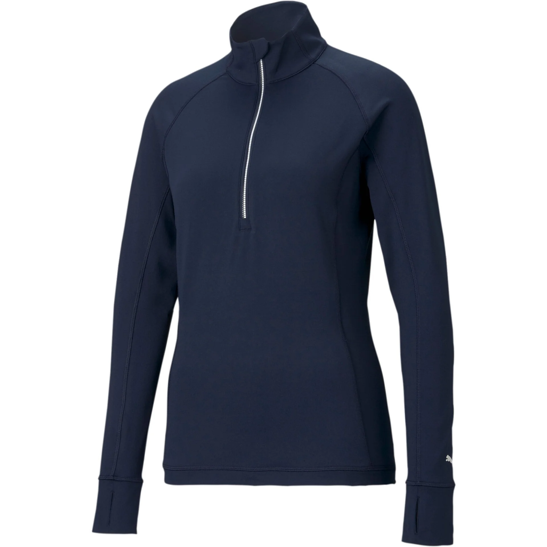 PUMA Damen_Pullover_Rotation_1_4_Zip 577943 015 NAVY BLAZER