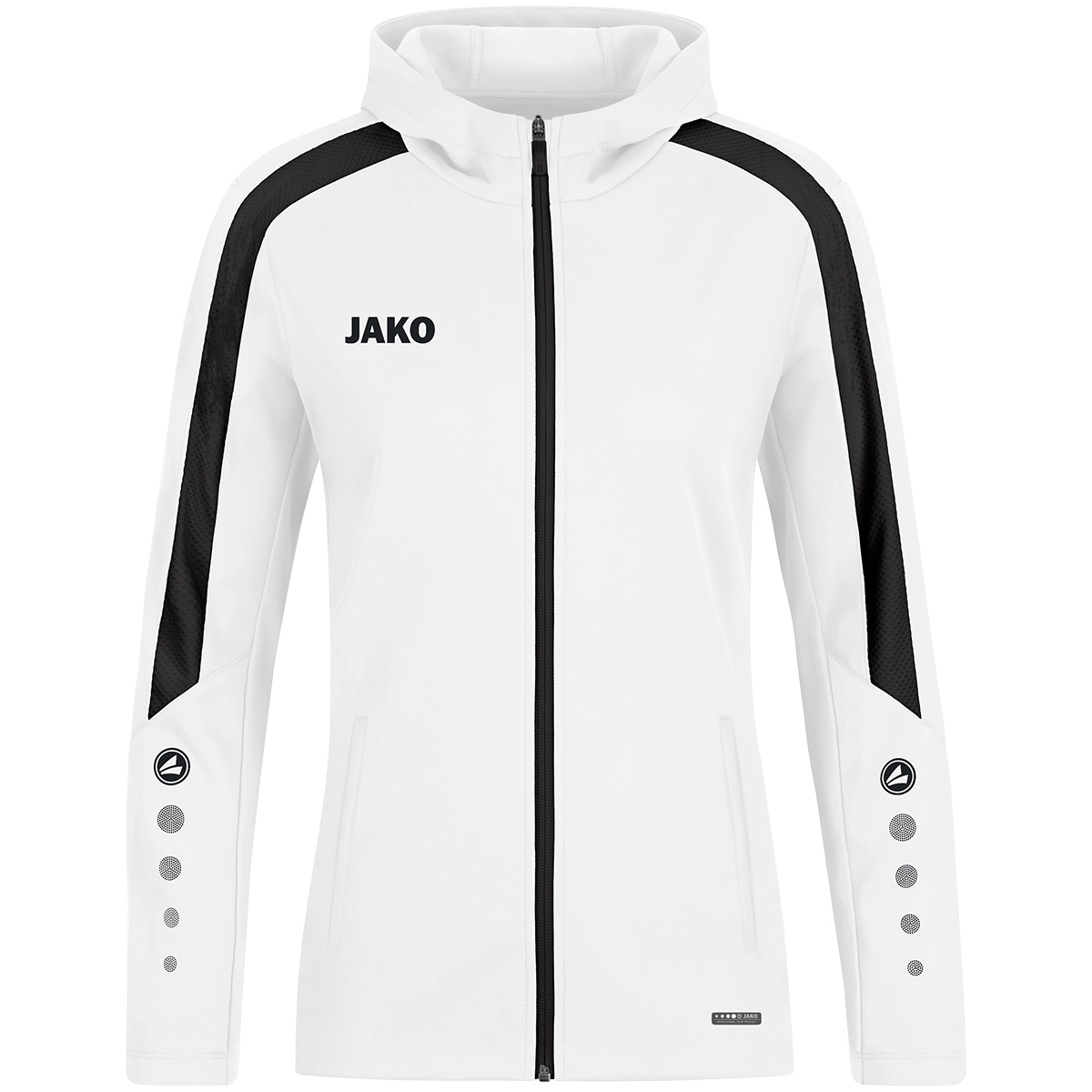 JAKO Kapuzenjacke_Power JAKO Kapuzenjacke_Power 6823D 000 weiß