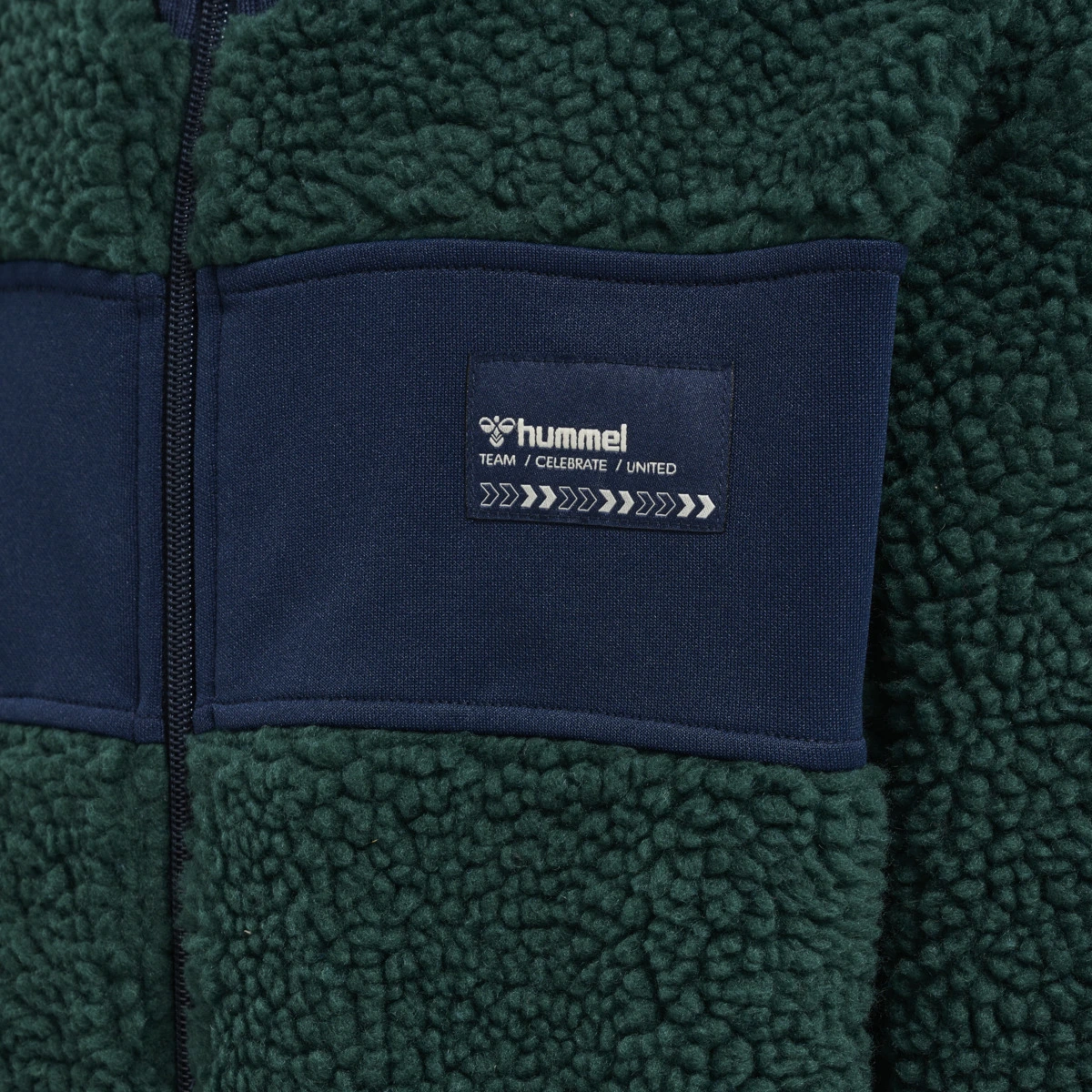 HUMMEL hmlEVAN_ZIP_JACKET 215255 6470 DEEP TEAL